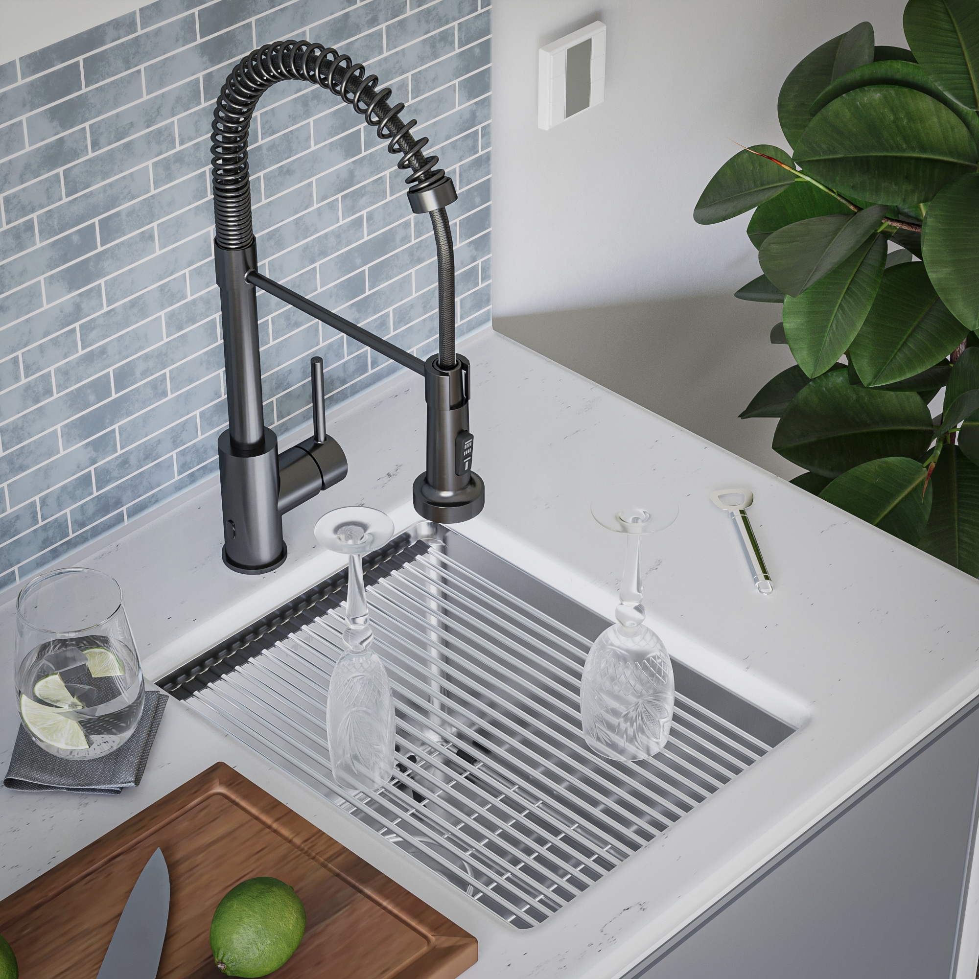 Karran WS-31-PK1 Kitchen-Sinks - View #4