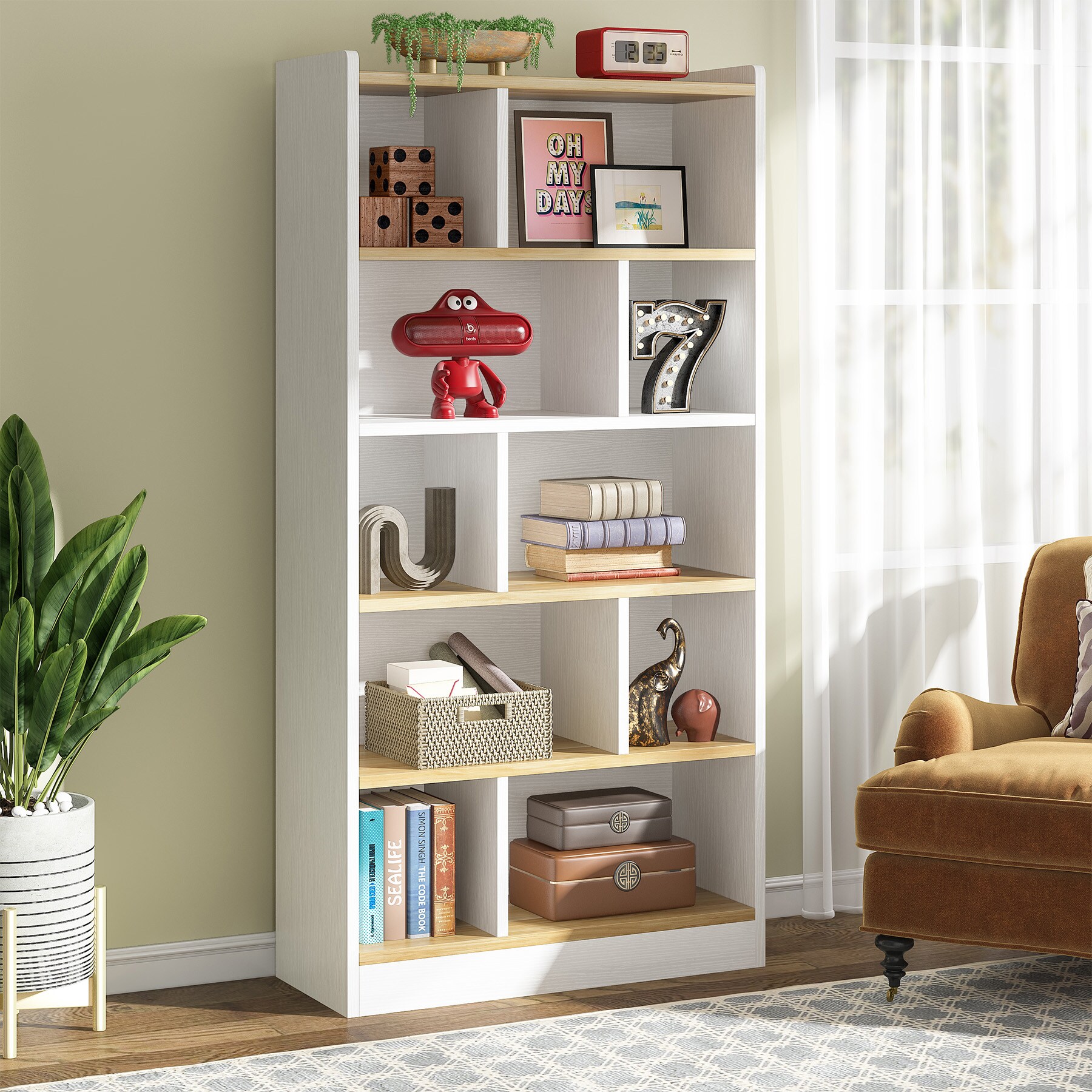 Tribesigns HOGA-XK00123 bookcases - View #5