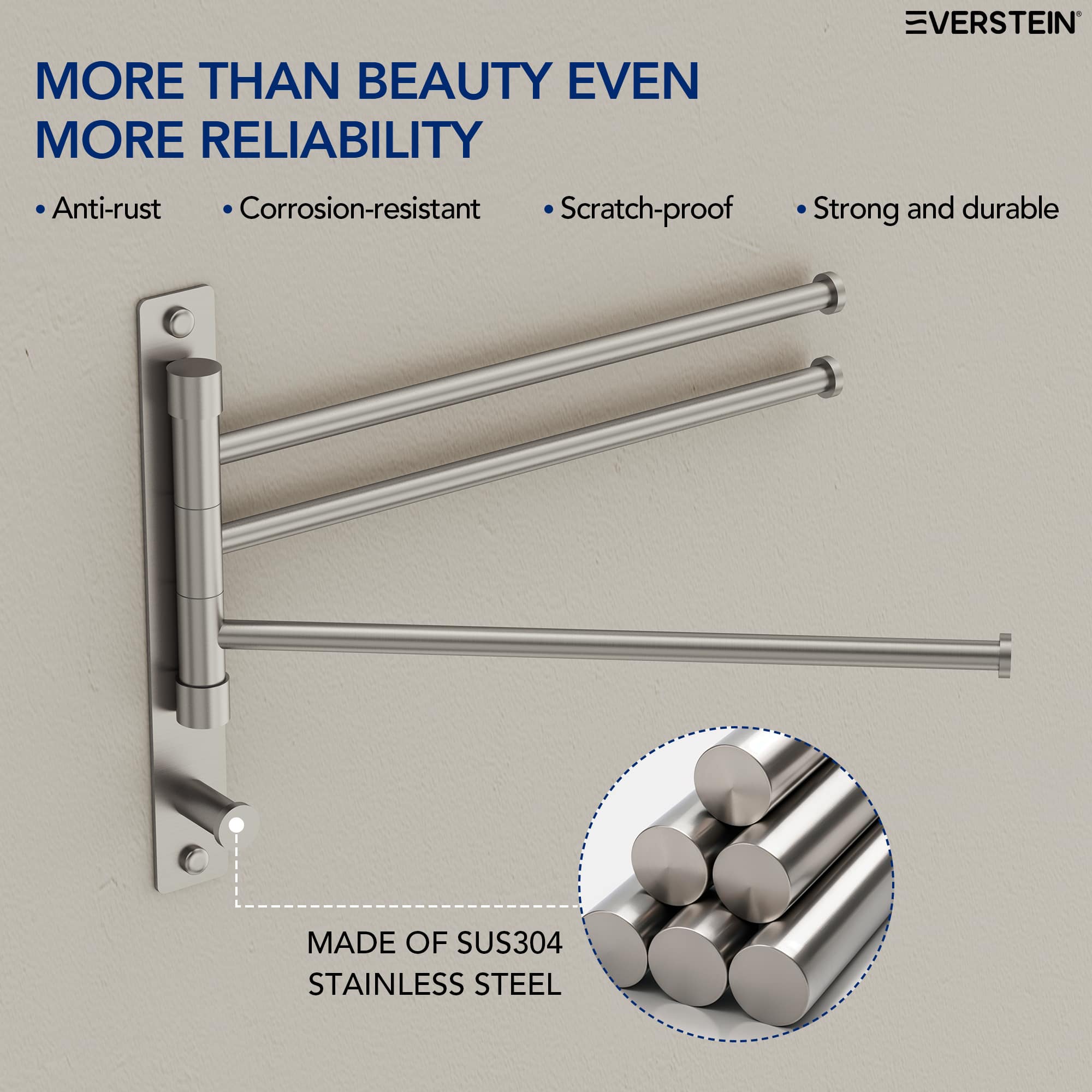 EVERSTEIN SFS-2007-NK Decorative-Bath-Hardware-Kits - View #4