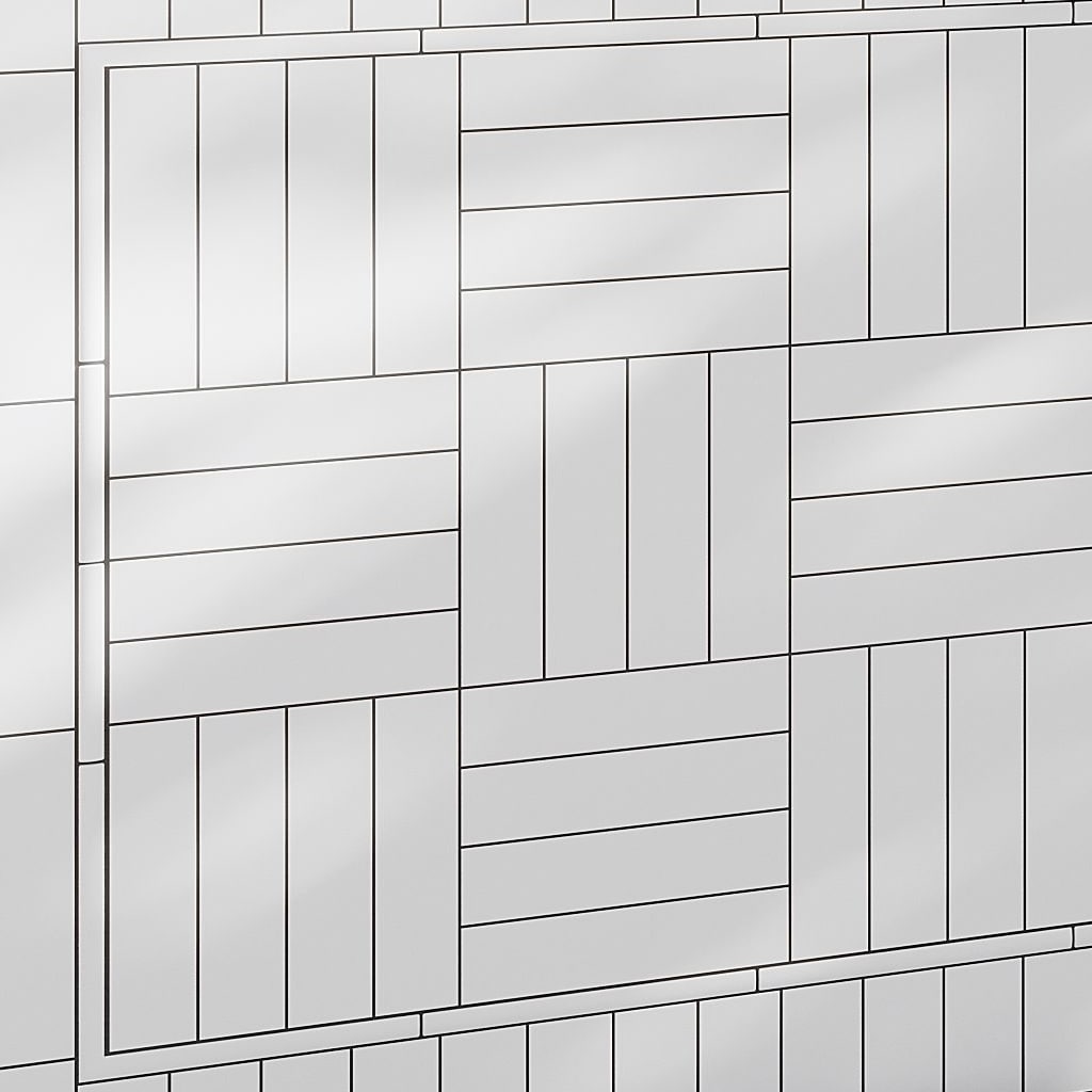 Apollo Tile RID88WHTPENM Wall-Trim-Accent-Tile - View #6