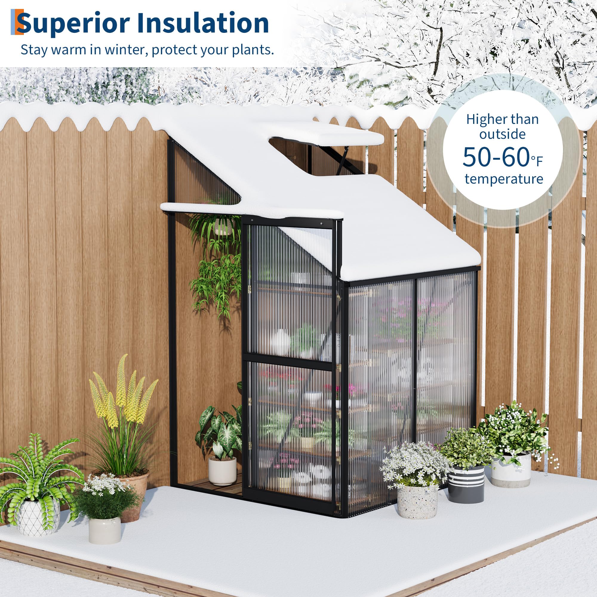 IdealHouse C592WLZLL30W greenhouses - View #3