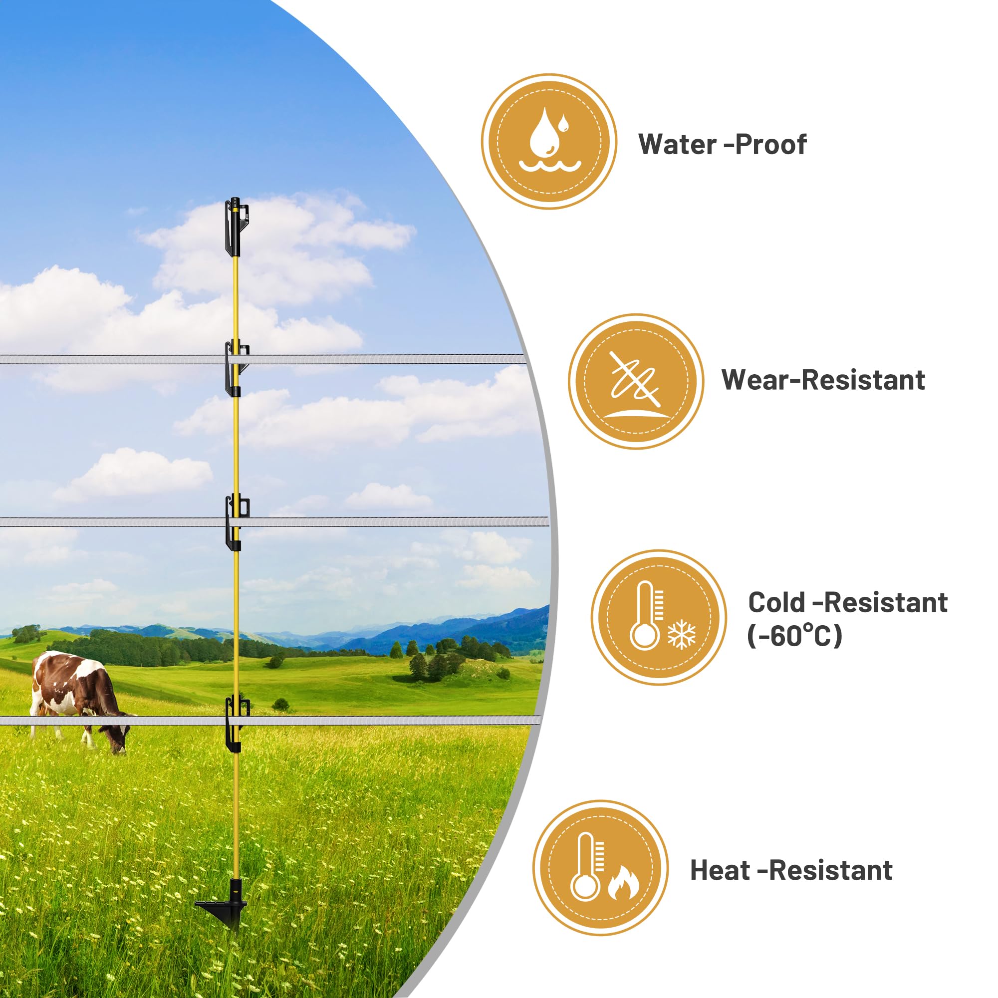 Etokfoks LETHZ0U7G Electric-Fence-Posts - View #4