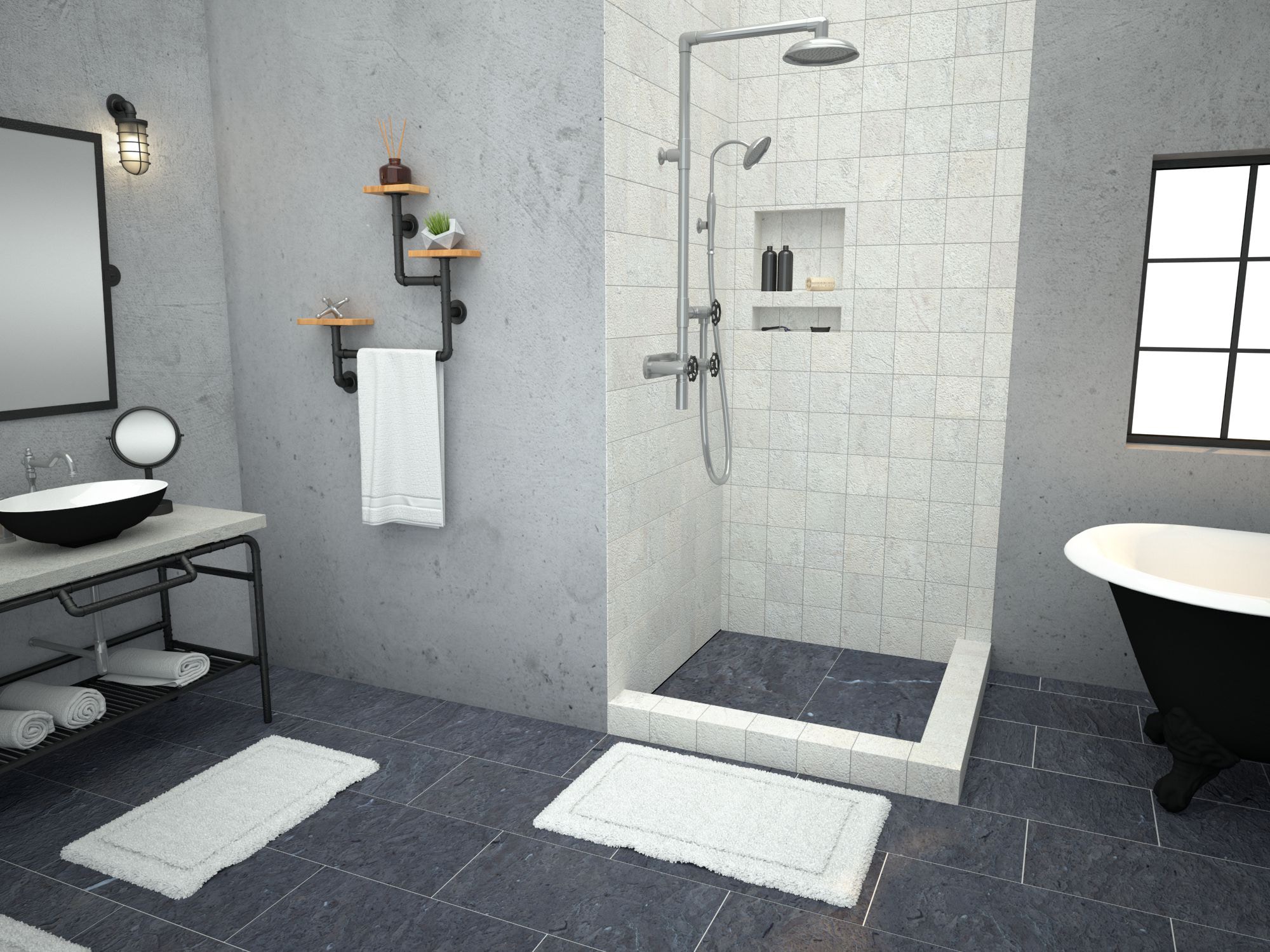 Tile Redi WF4848LDR-PVC Shower-Floors - View #8