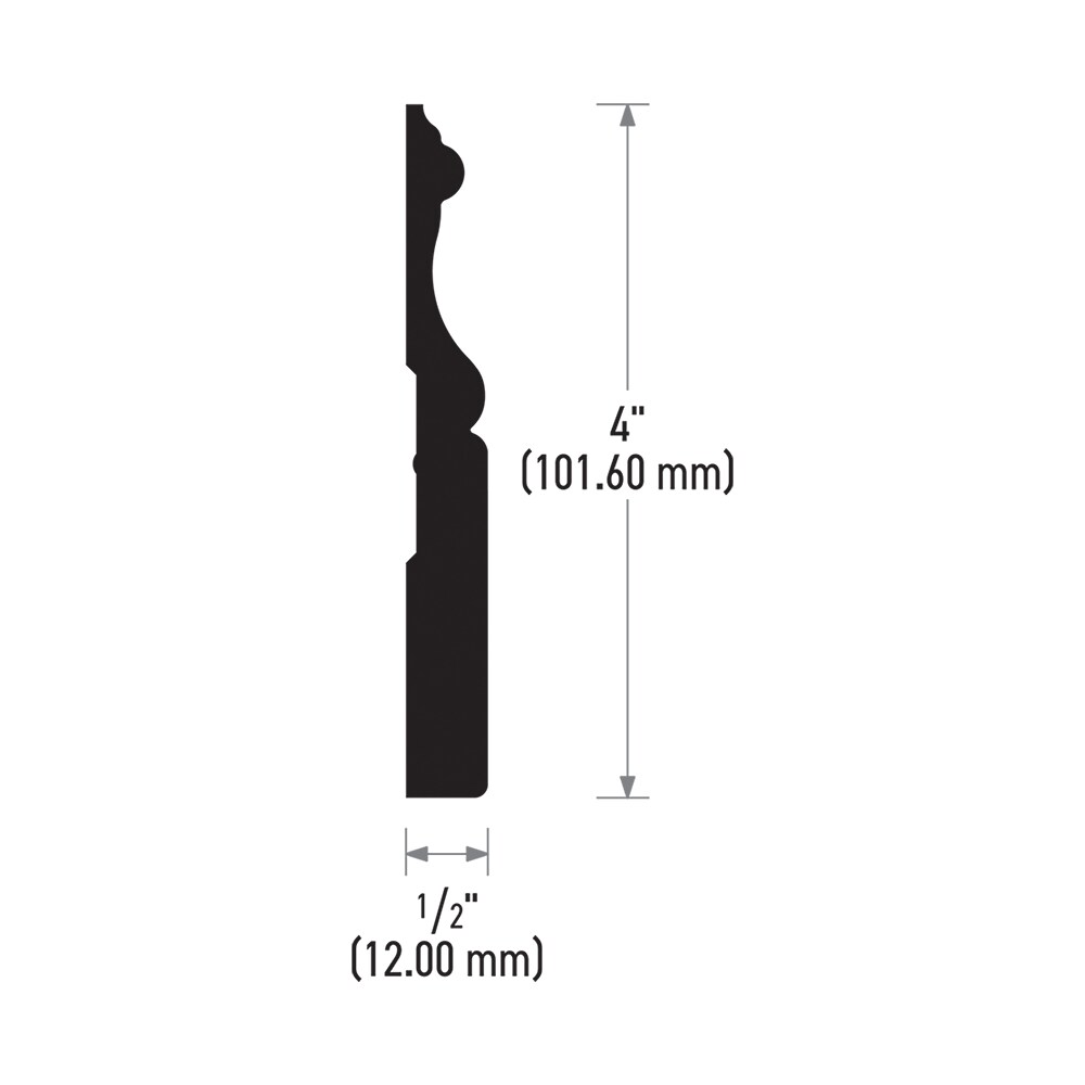 RELIABILT 94-MDF12BD8 Baseboard-Moulding - View #5