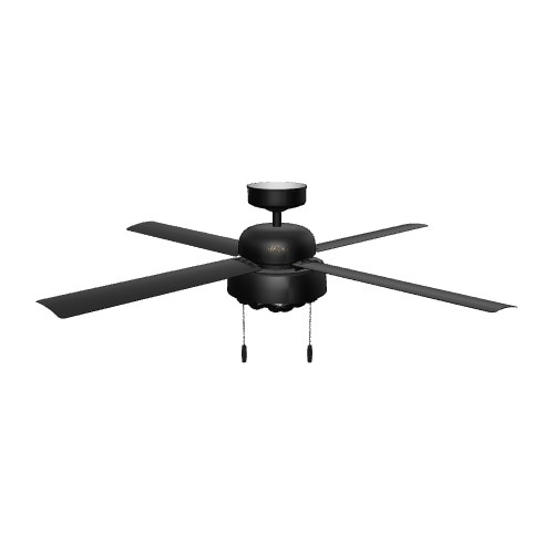 Hunter Spring Mill SureSpeed 52-in Matte black LED Indoor Hunter Spring Mill SureSpeed 52-in Matte black LED Indoor