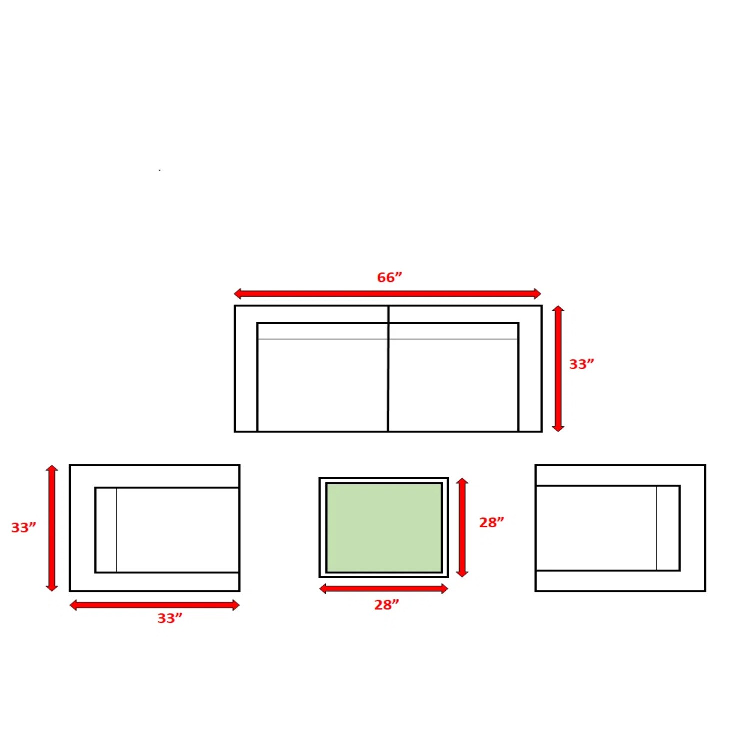 GDFStudio 339168 Patio-Conversation-Sets - View #12
