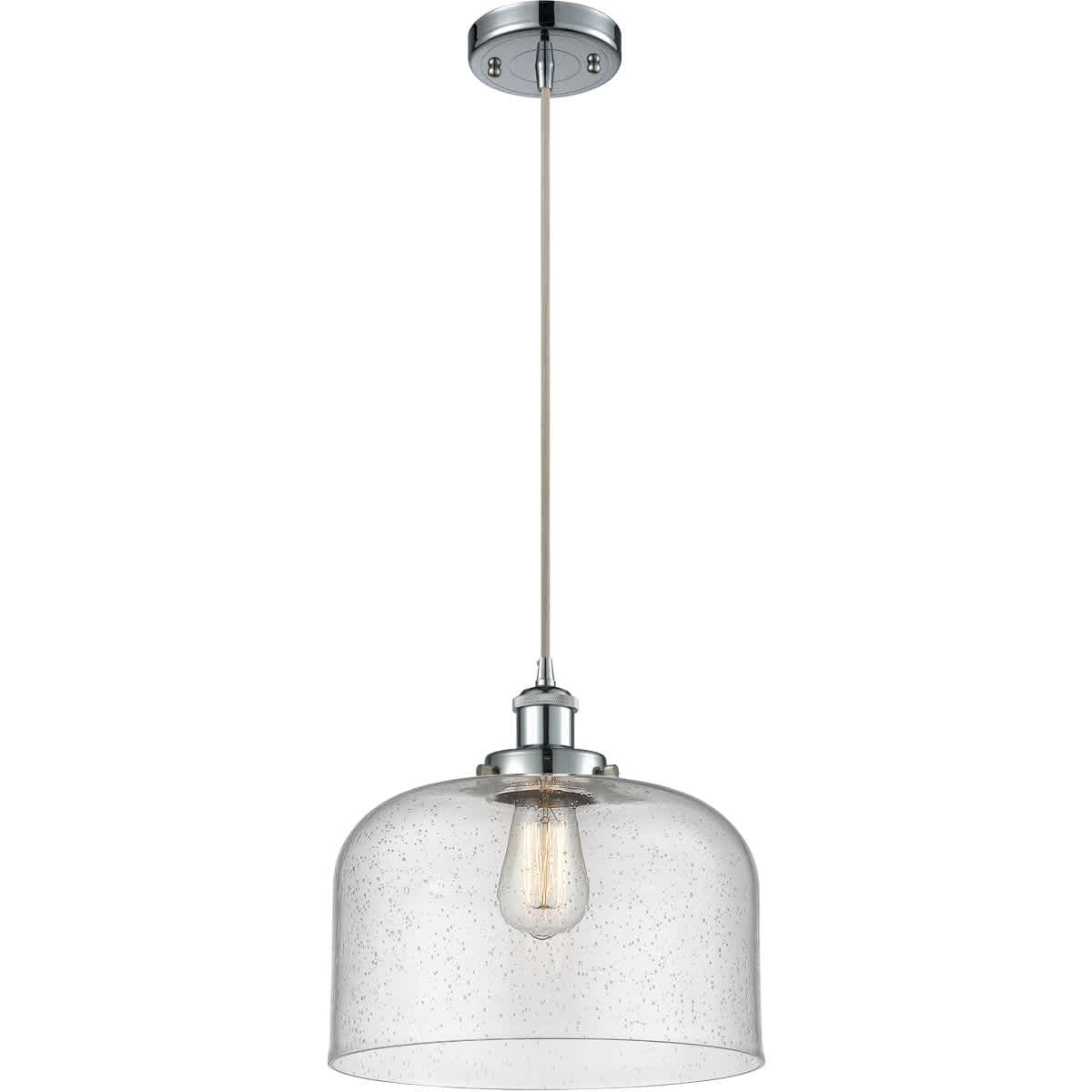 Innovations Lighting - 916-1P-PC-G74-L-LED Ballston X-Large Bell Mini Pendant Polished Chrome