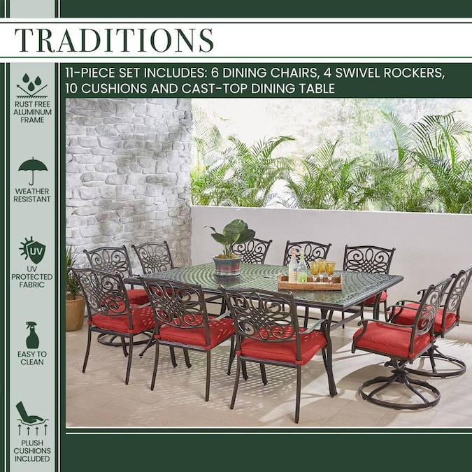 Hanover Traditions 1 Bronze Frame Patio, How To Fix Faded Aluminum Patio Furniture