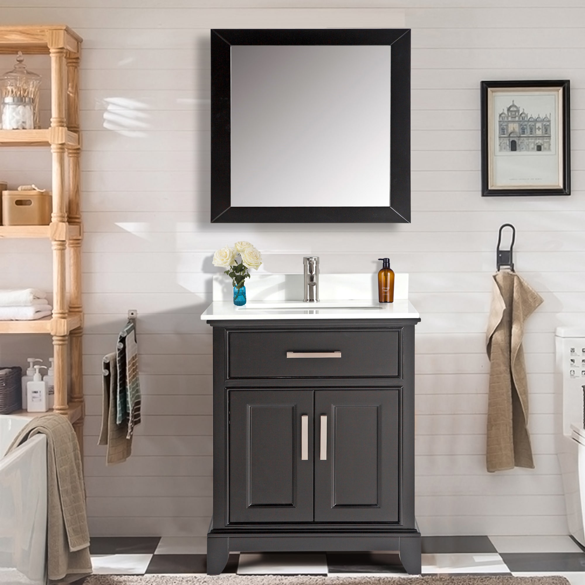 Black 30-in Bathroom Vanities at Lowes.com