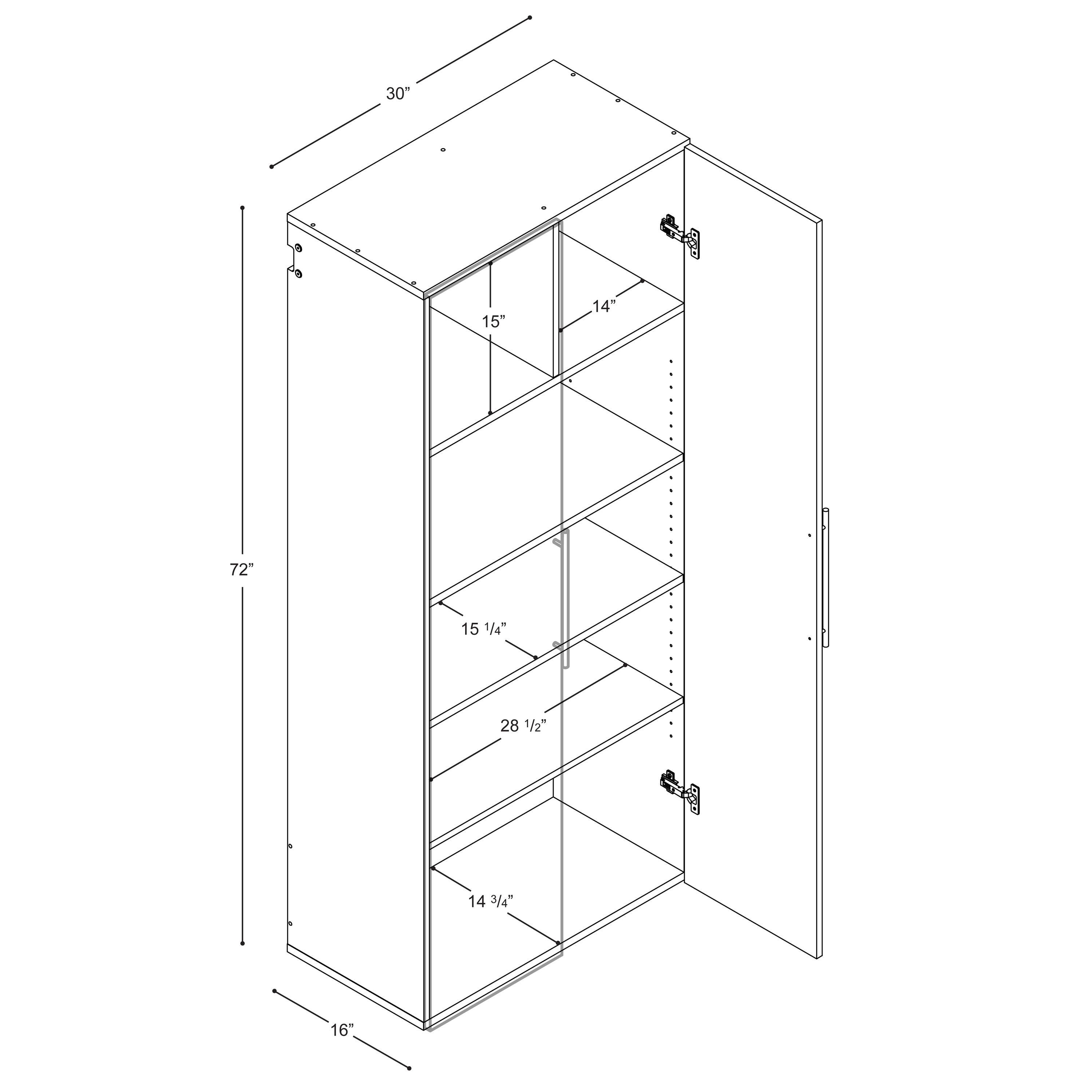 Prepac WSCW-0707-2K Garage-Cabinets - View #14