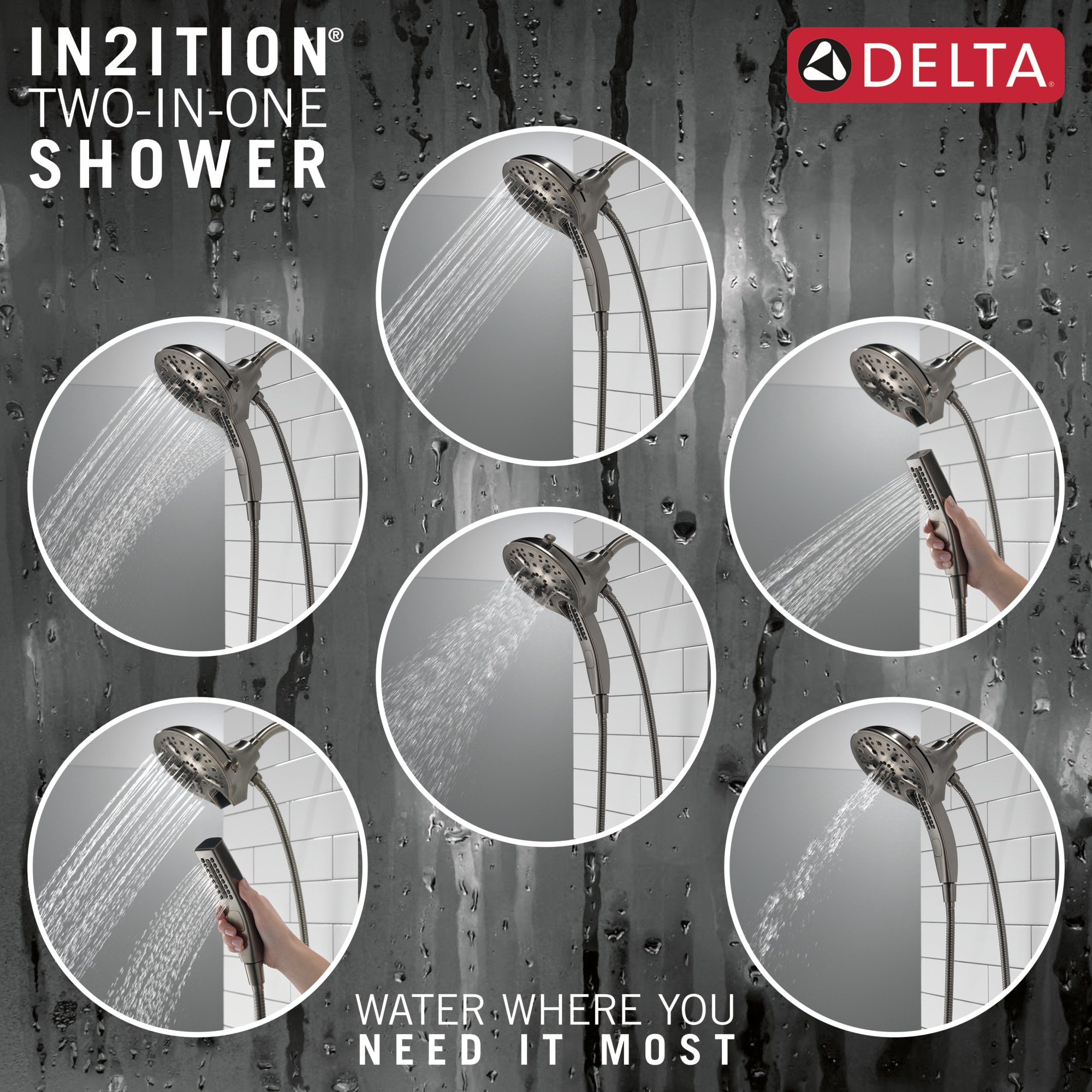Delta 58620-KS-PR25-PK Fixed-Showerhead - View #8
