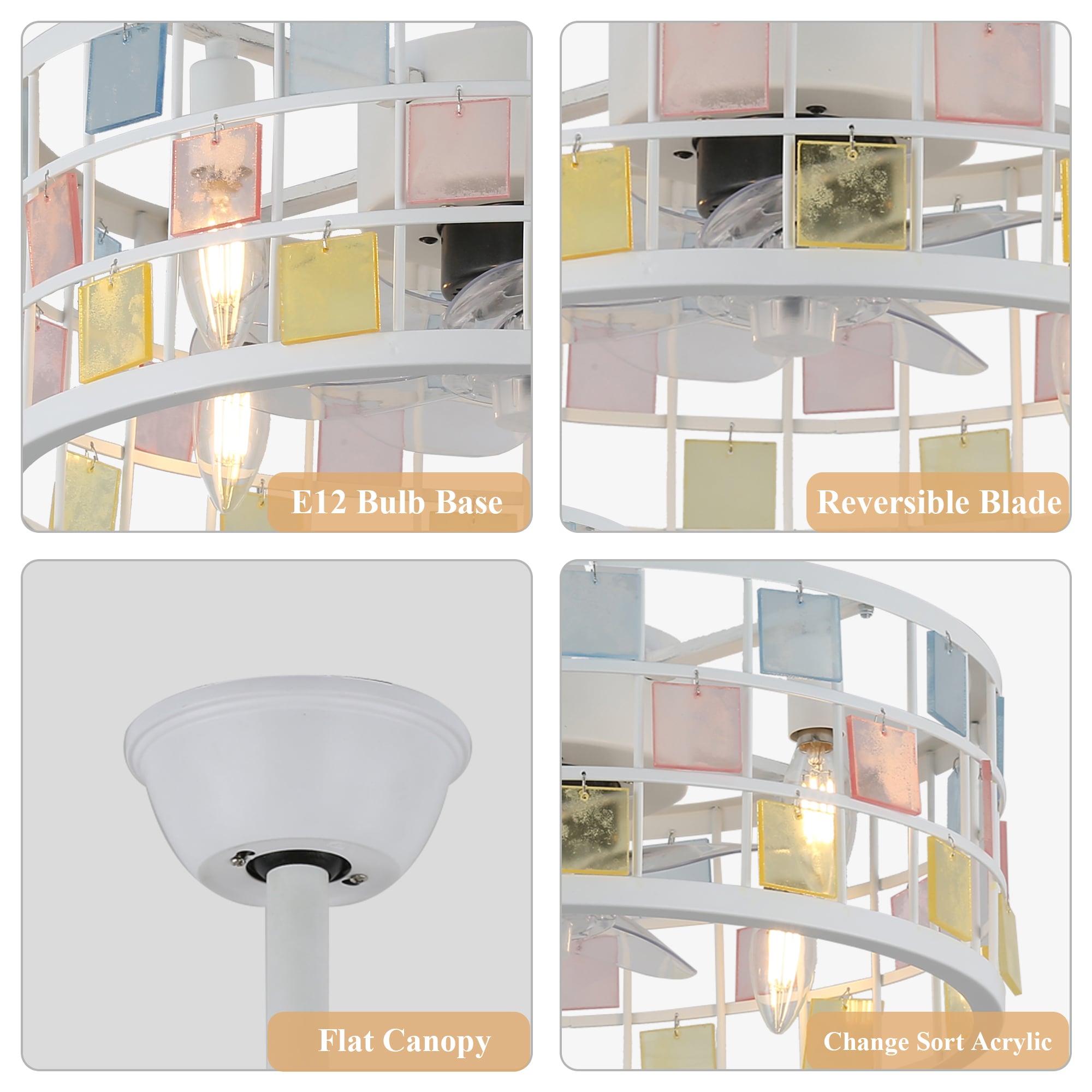 Cusp Barn BD1813-W Ceiling-Fans - View #7