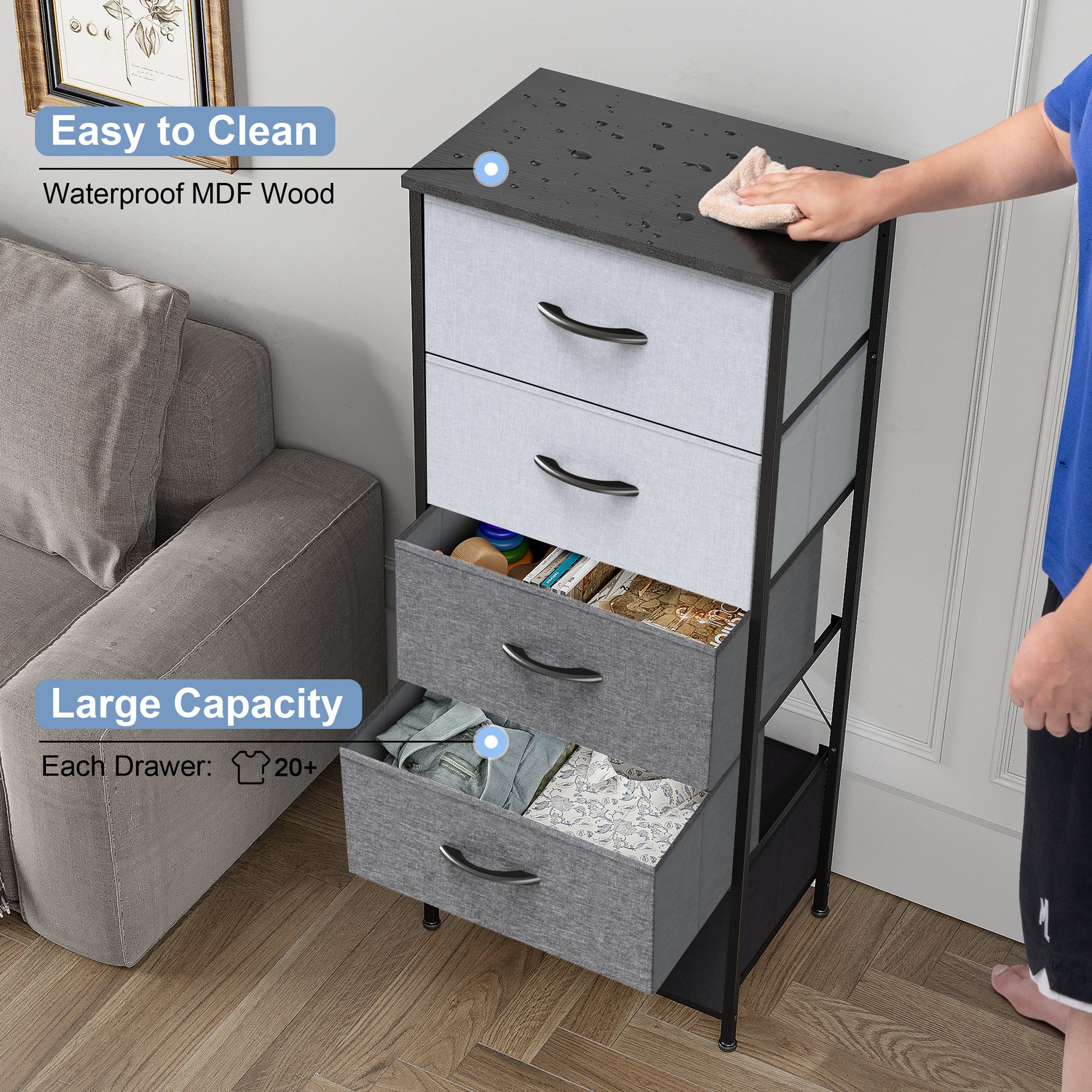 CloudFly CL-HD003BGG dressers - View #8