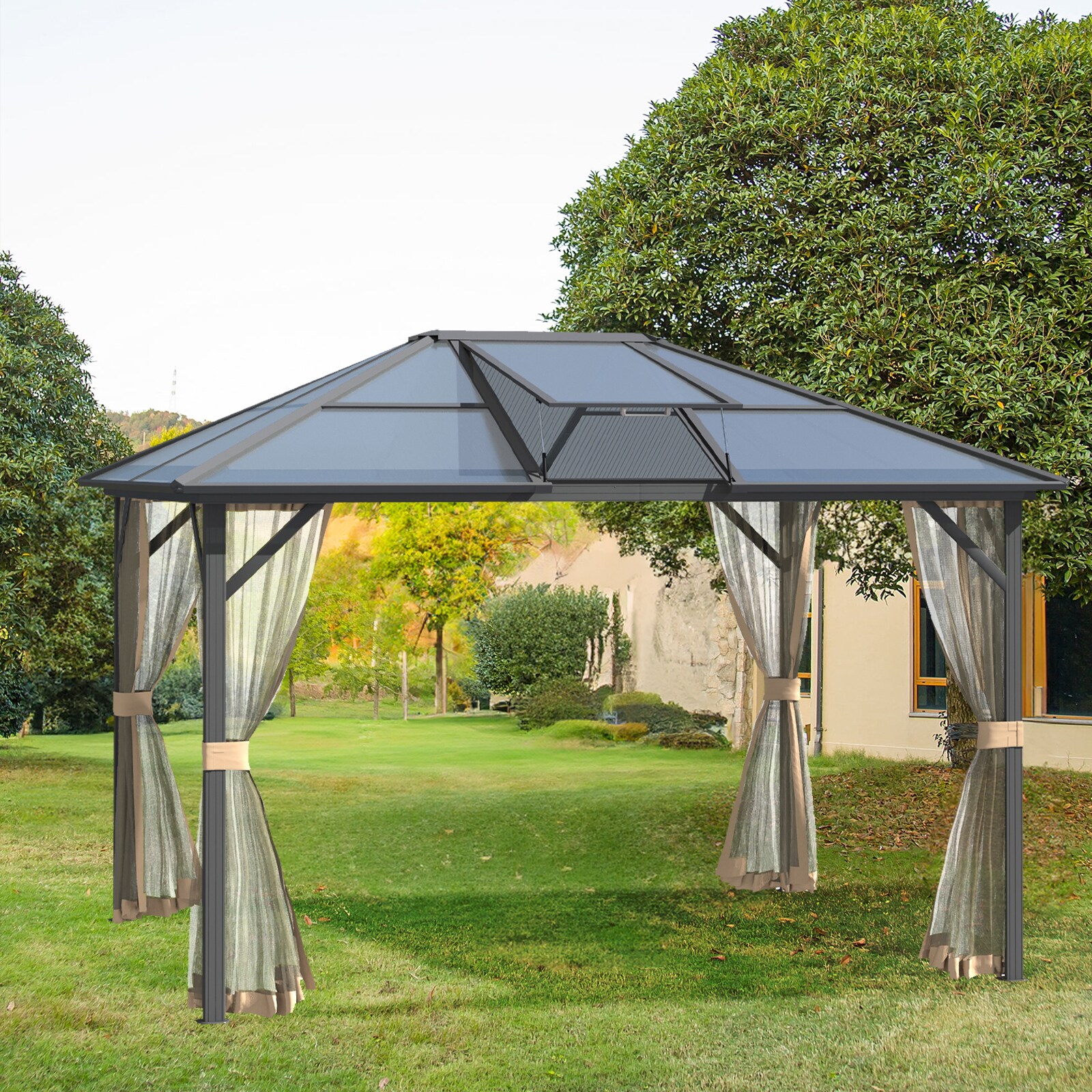 Flynama L-2225S00032 Wood-Resin-Gazebos - View #10