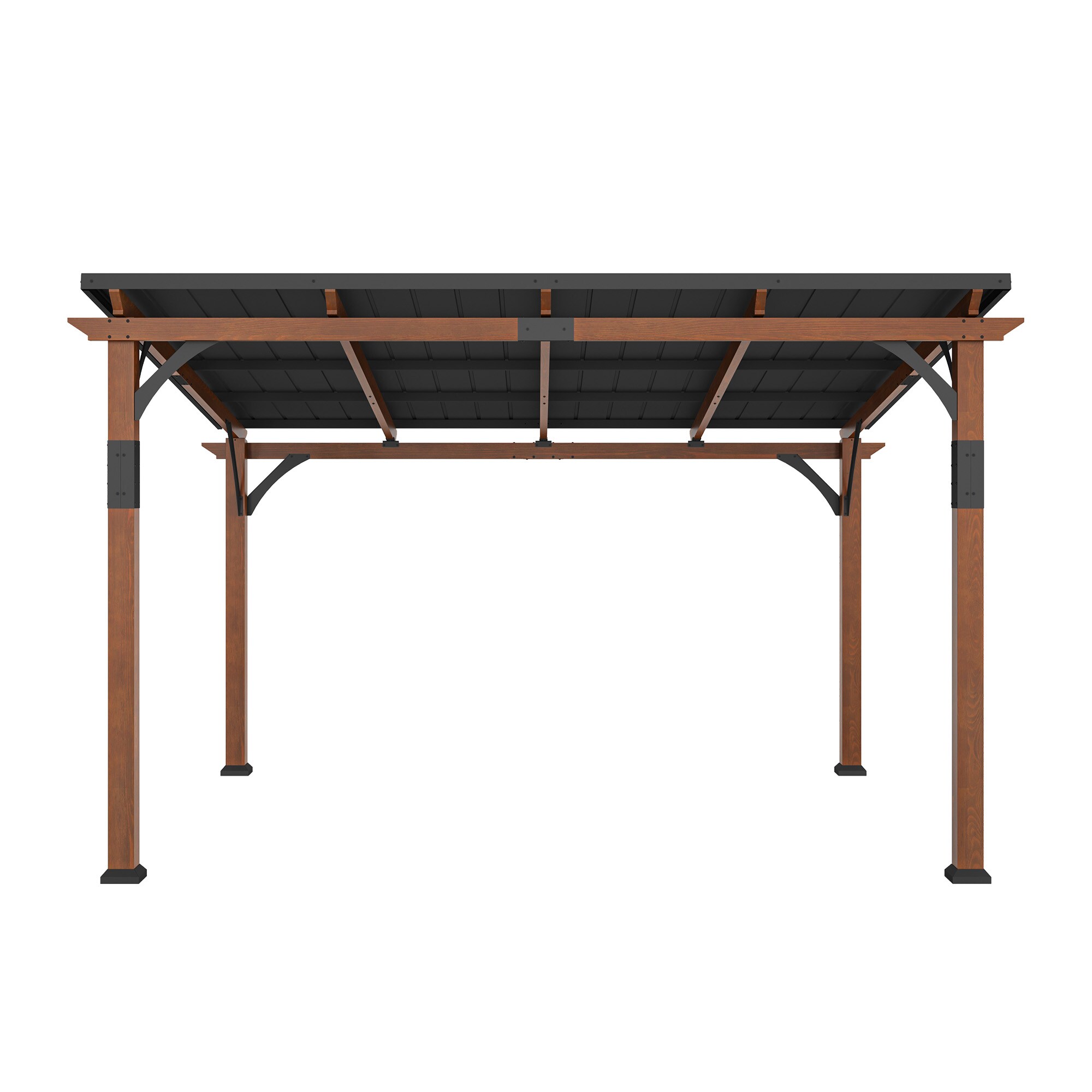 Yurevna QDL-BR-3 Wood-Resin-Gazebos - View #3