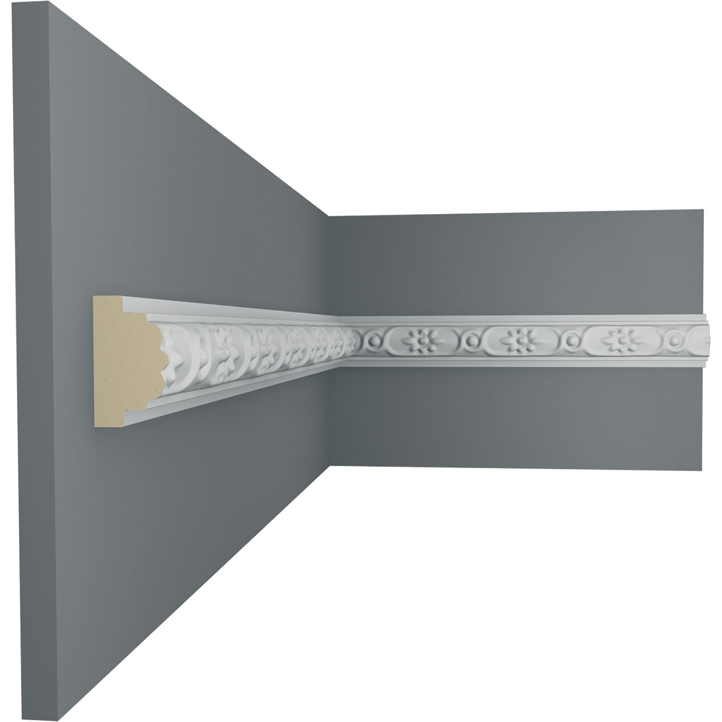 Ekena Millwork CHA01X01SE-CASE-12 Chair-Rail-Moulding - View #5