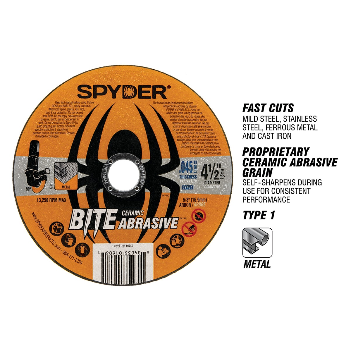 Spyder 21102 Abrasive-Wheels - View #3