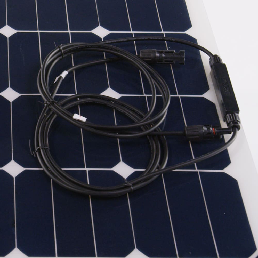 AIMS Power 1-Module 51.875-in x 21.375-in 130-Watt Solar Panel in the ...