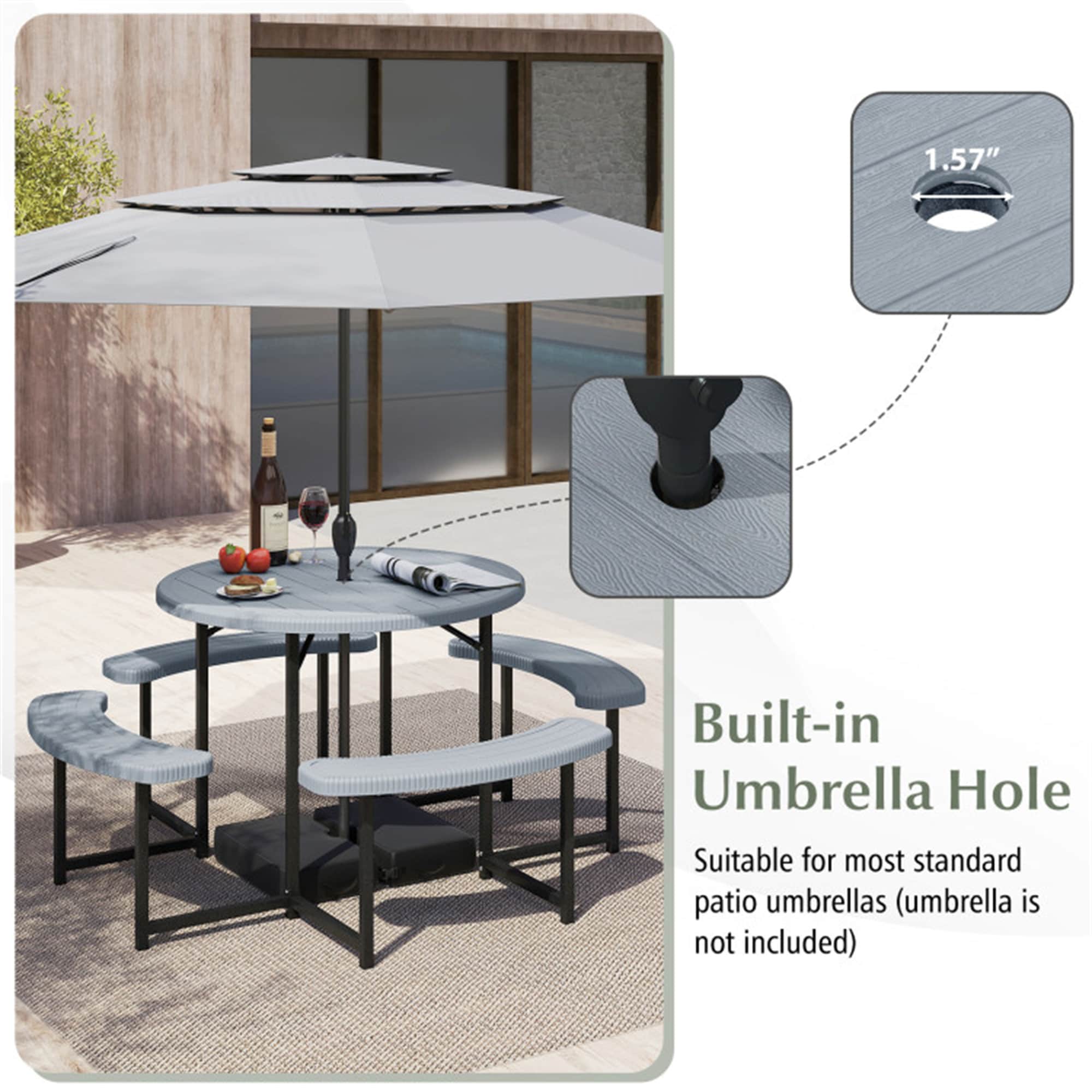 BABOOM BOM-35CF-2-CO Picnic-Tables - View #6