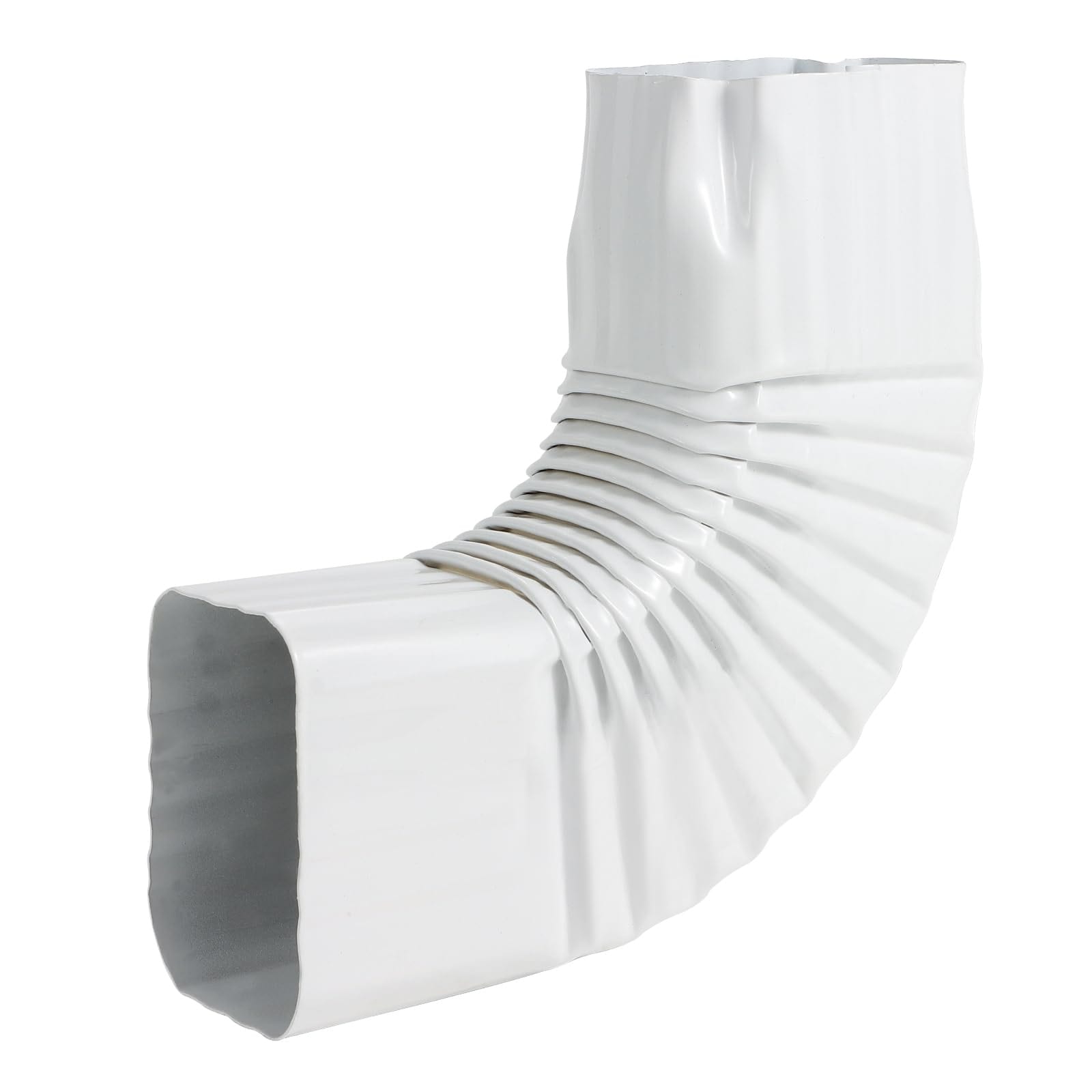 Adrinfly 2 Pack Downspout Gutter Elbows 2 in x 3 in 90 Degree Angle ...