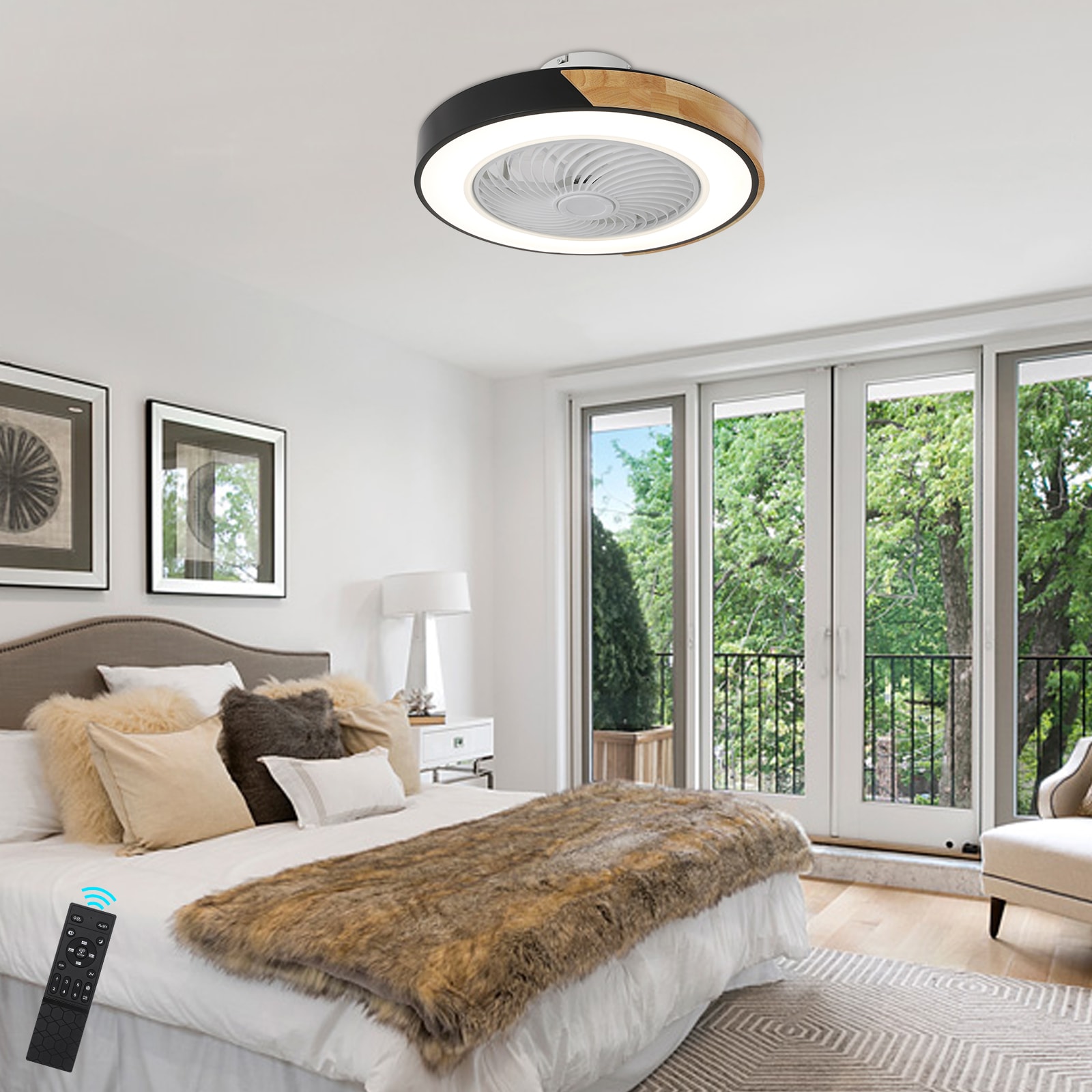 Oukaning HG-HCXLST-3871-US-BT Ceiling-Fans - View #12