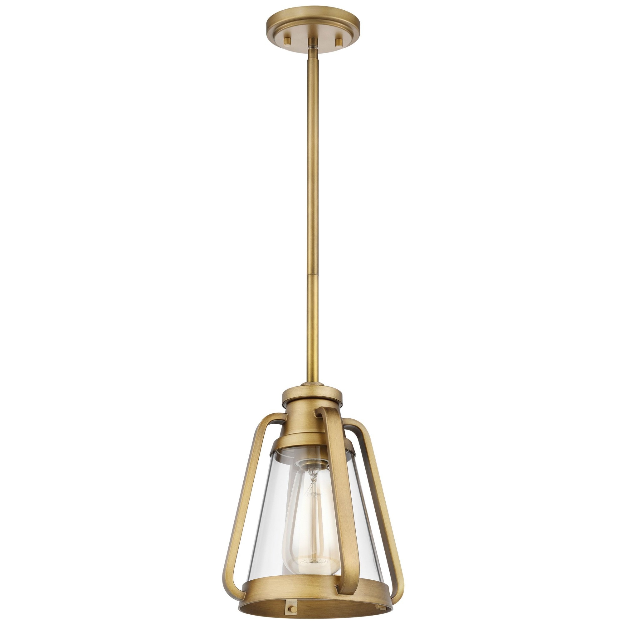 Nuvo Lighting Everett 1 Light Small Pendant 9 Inch Tall by Nuvo - 60-75-713W9H713D