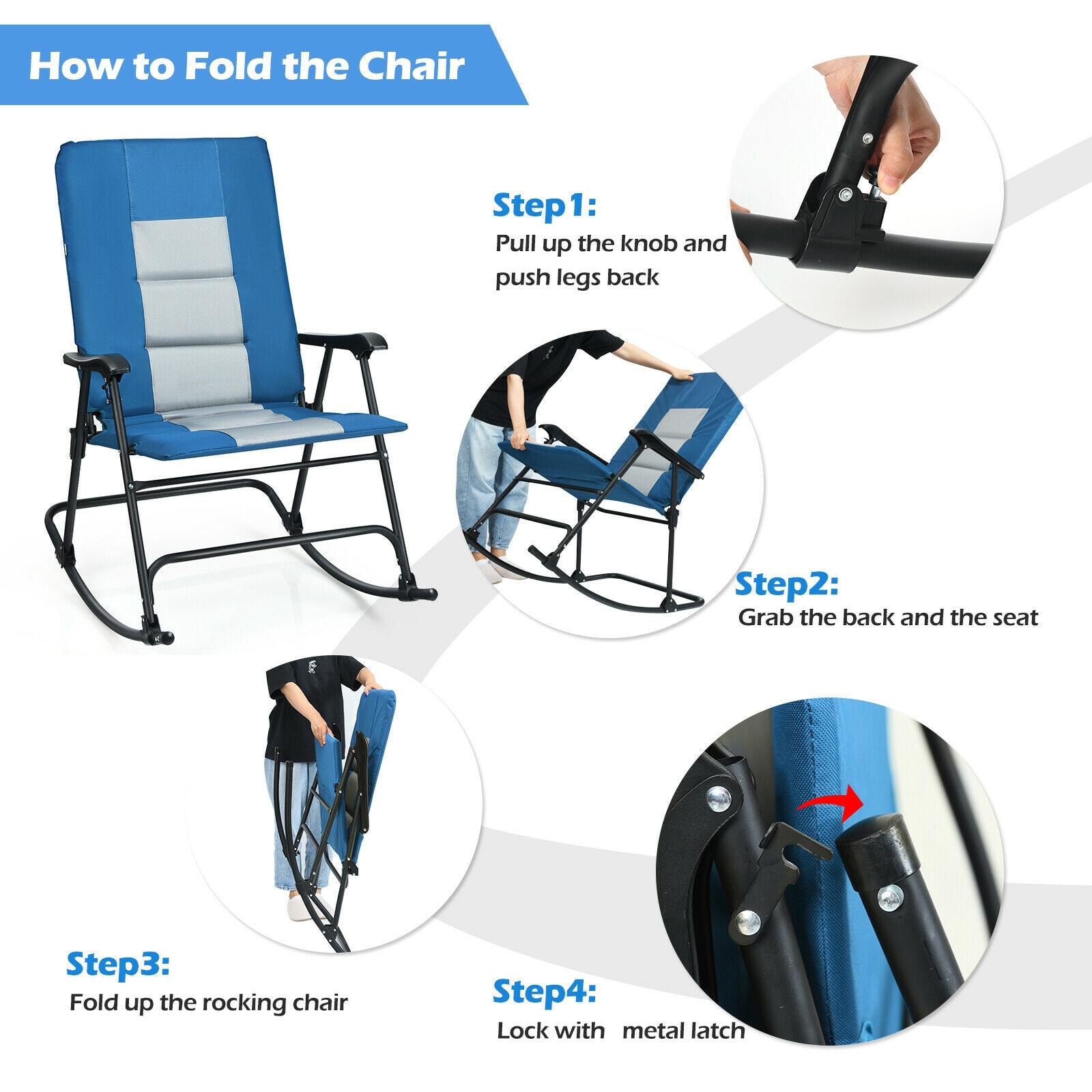 CASAINC WF-OP70481-LA Beach-Camping-Chairs - View #11