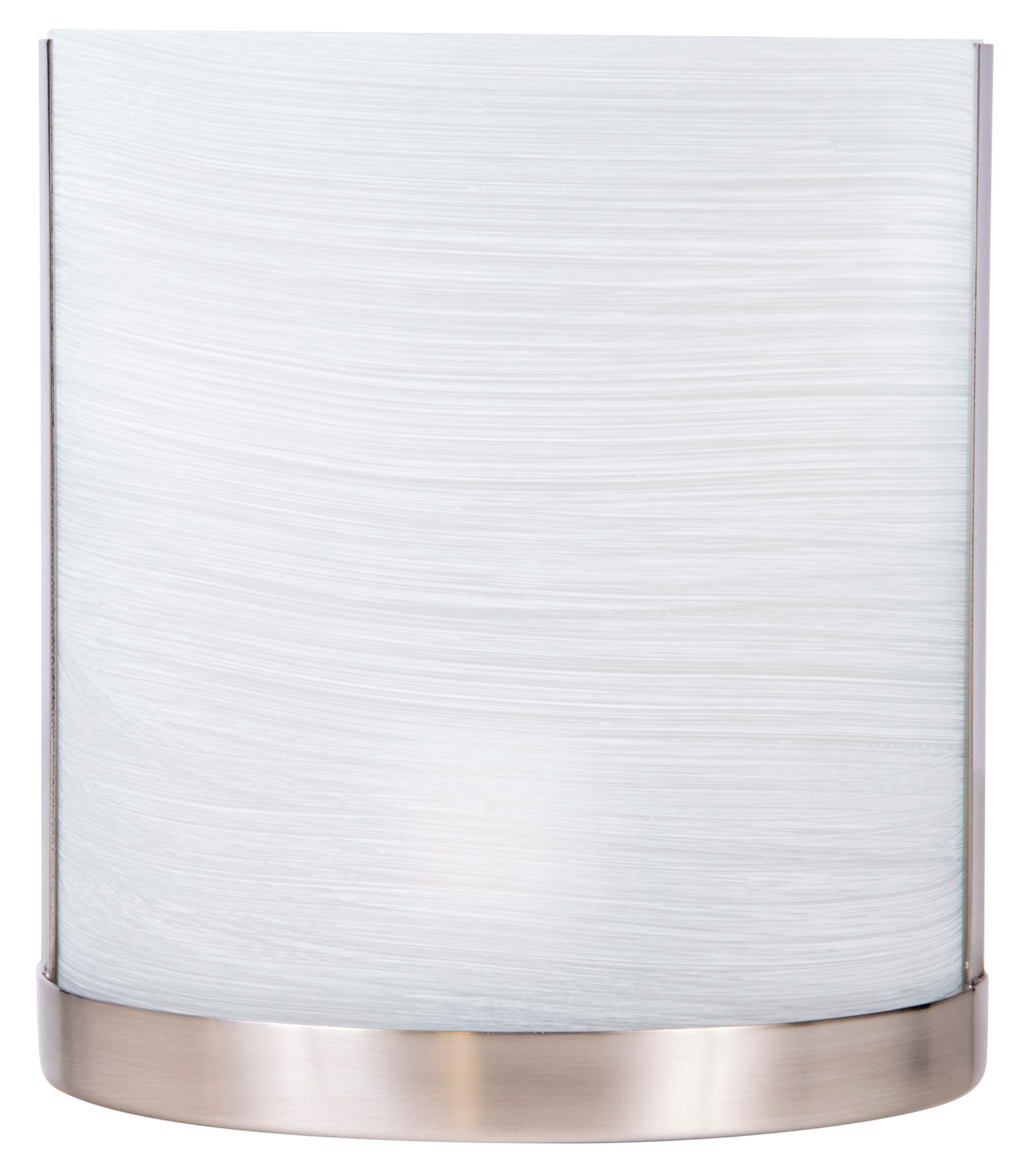 Merington Brushed Nickel Frosted Opal Vanity Light