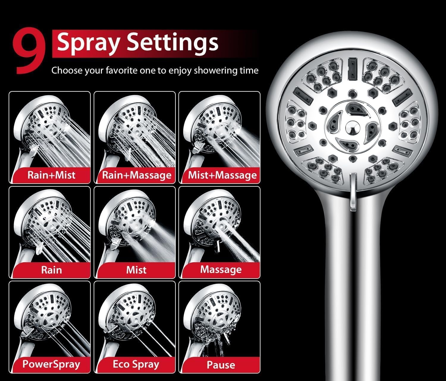 Phyfalip LPF0615P006 Fixed-Showerhead - View #4