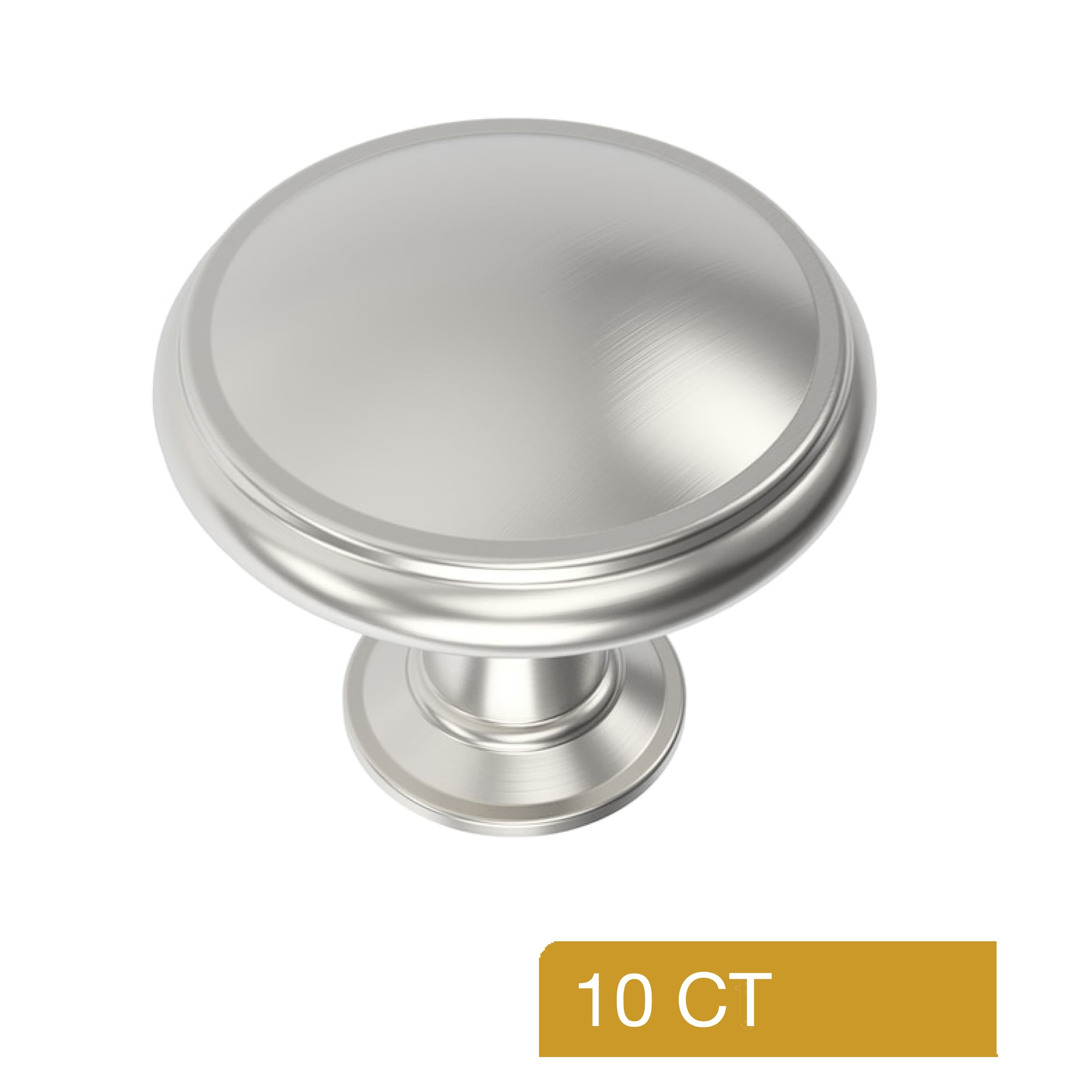 Style Selections DMZ-11410-SN-10PK Cabinet-Knobs - View #2