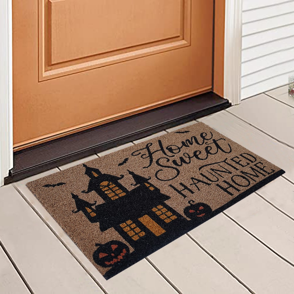 Coir Door Mat Entry Doormat Funny Home Sweet Apartment