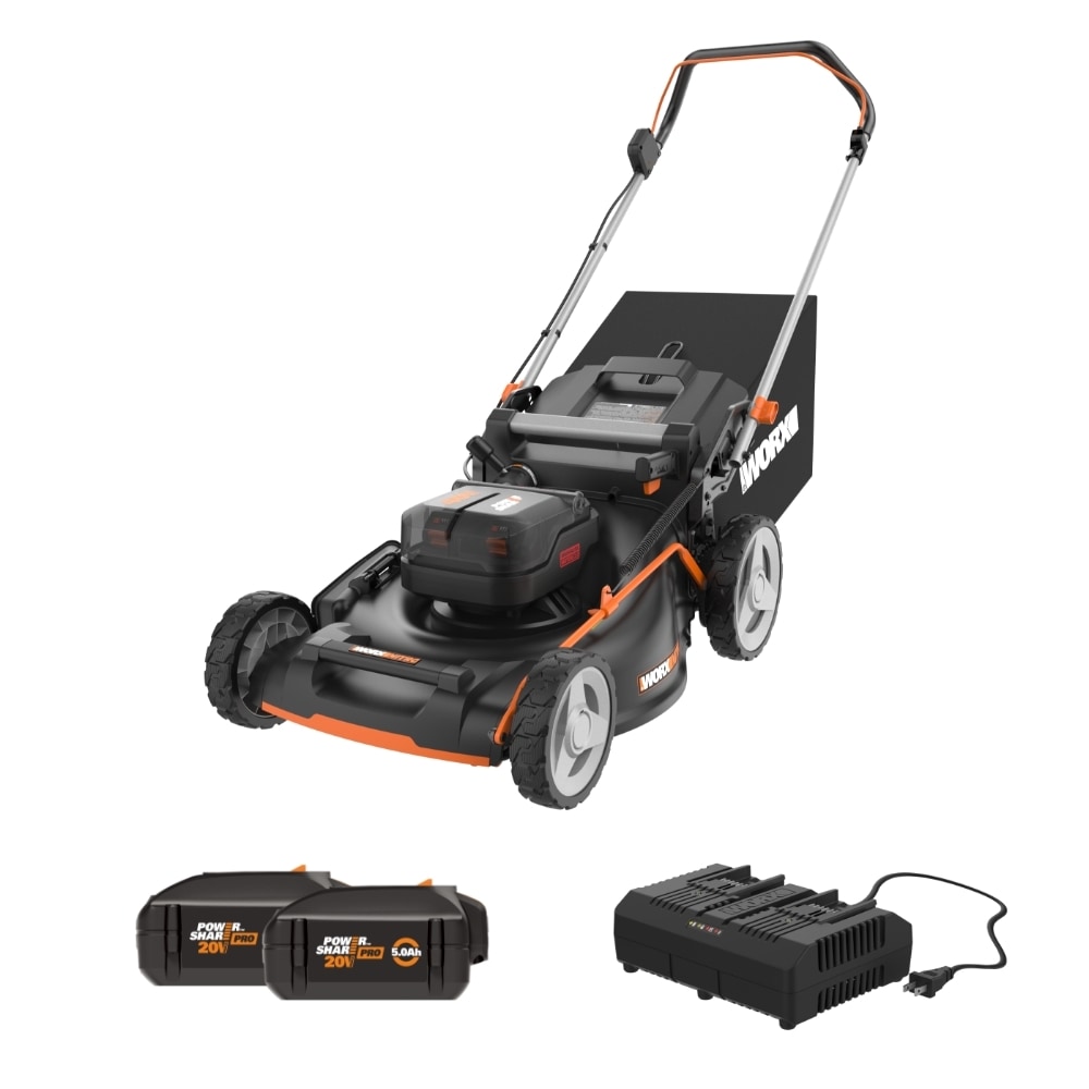 BLACK+DECKER 20-volt Max 12-in Cordless Push Lawn Mower 2 Ah