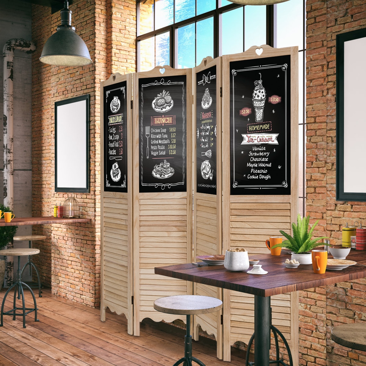 Costway HW64377 Indoor-Privacy-Screens - View #7