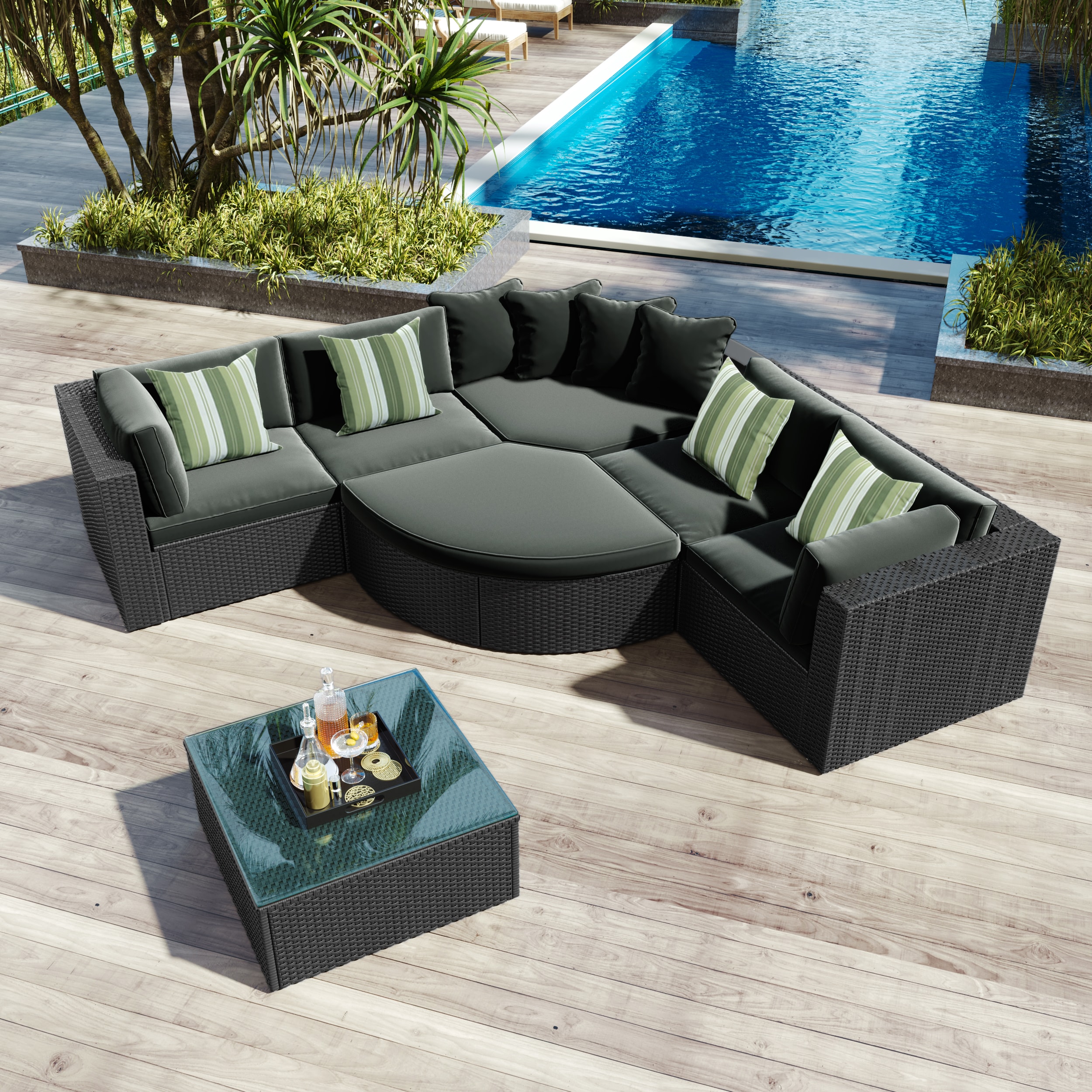 ModernLuxe L-FG201212AAE Patio-Conversation-Sets - View #3