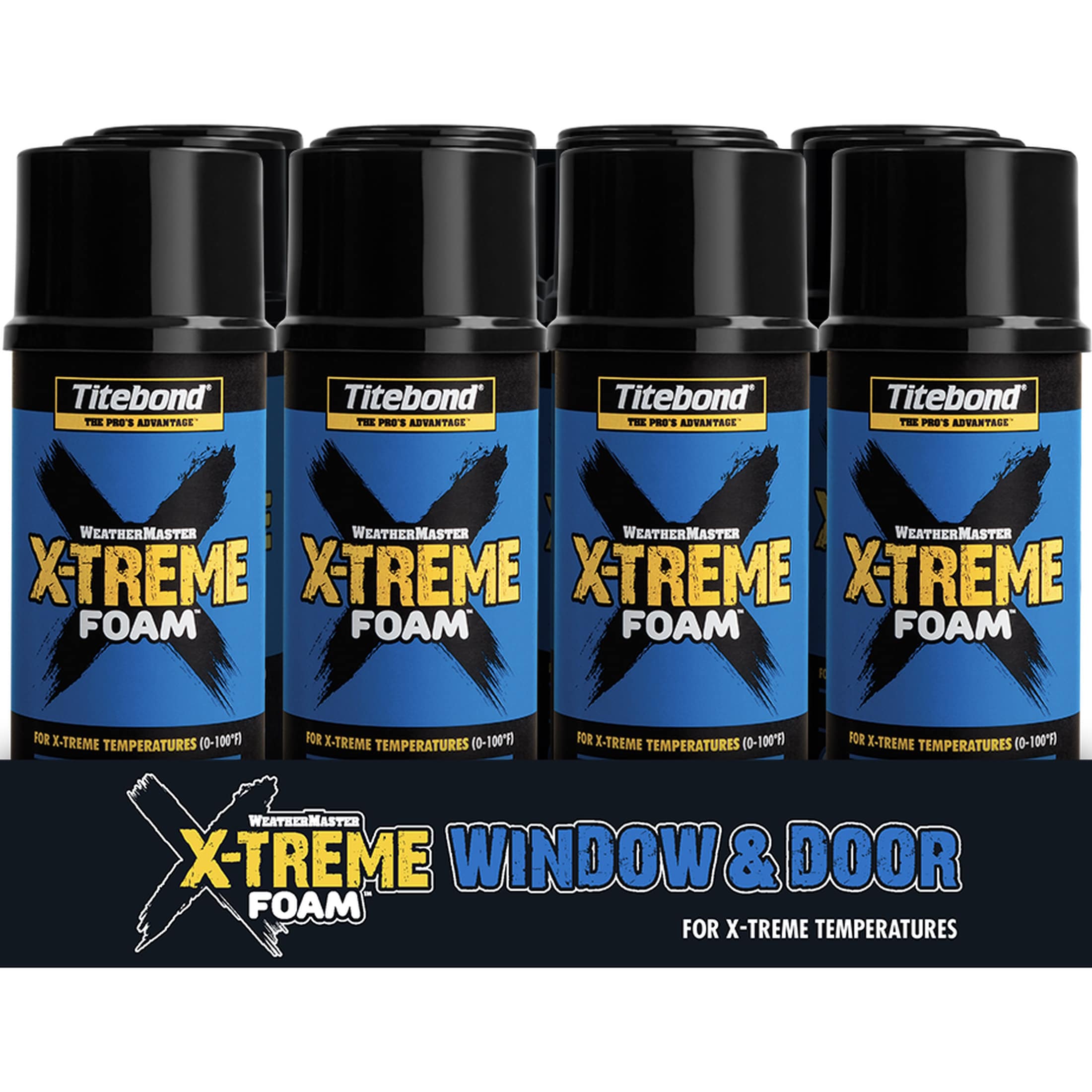Titebond 8531CP X-TREME 12-oz Straw/Spray gun Indoor/Outdoor Spray Foam Insulation Canister