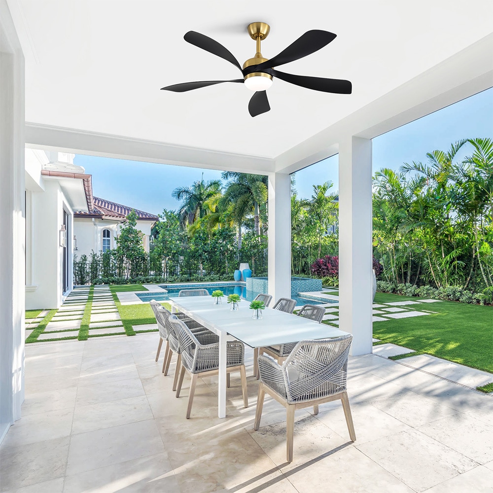 Sofucor LW-52K096-BG-BK Ceiling-Fans - View #2