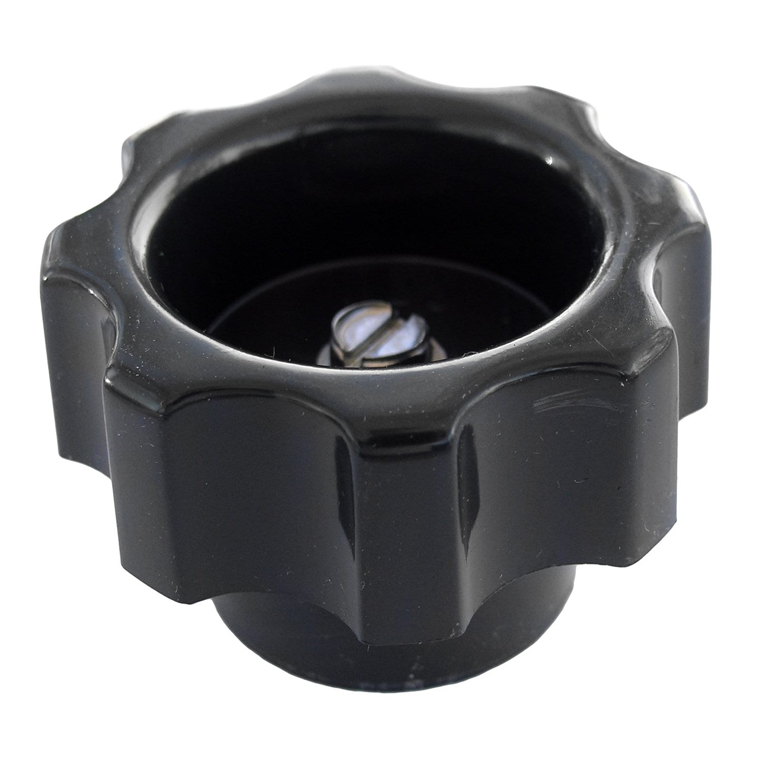 Prier Products Prier 630-7965 Wall Hydrant Handle Kit — Wheel-Style Replacement Black Frost-Resistant