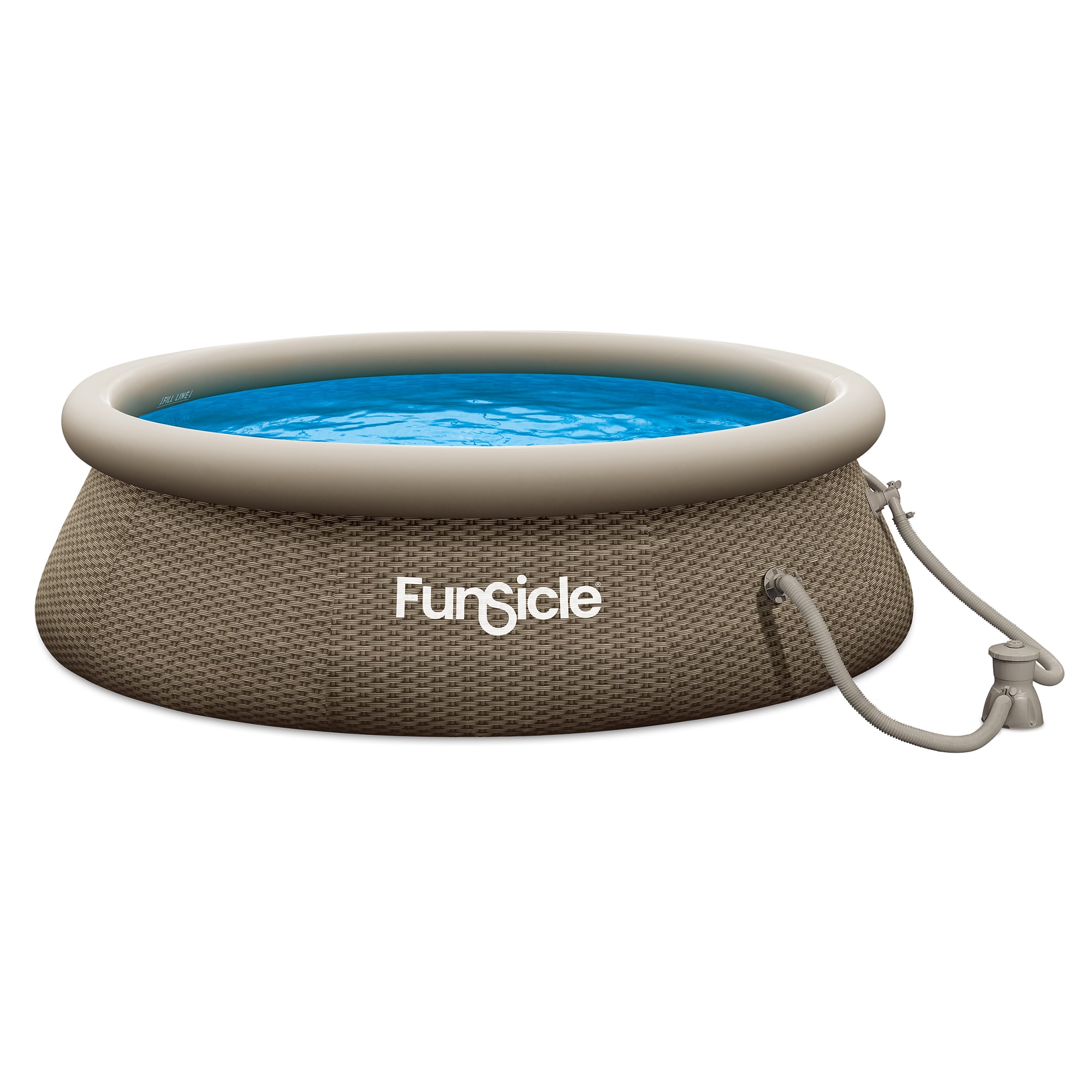 Funsicle P1N01030A 10ft x 30 Inch QuickSet Ring Top Above Ground Swimming Pool