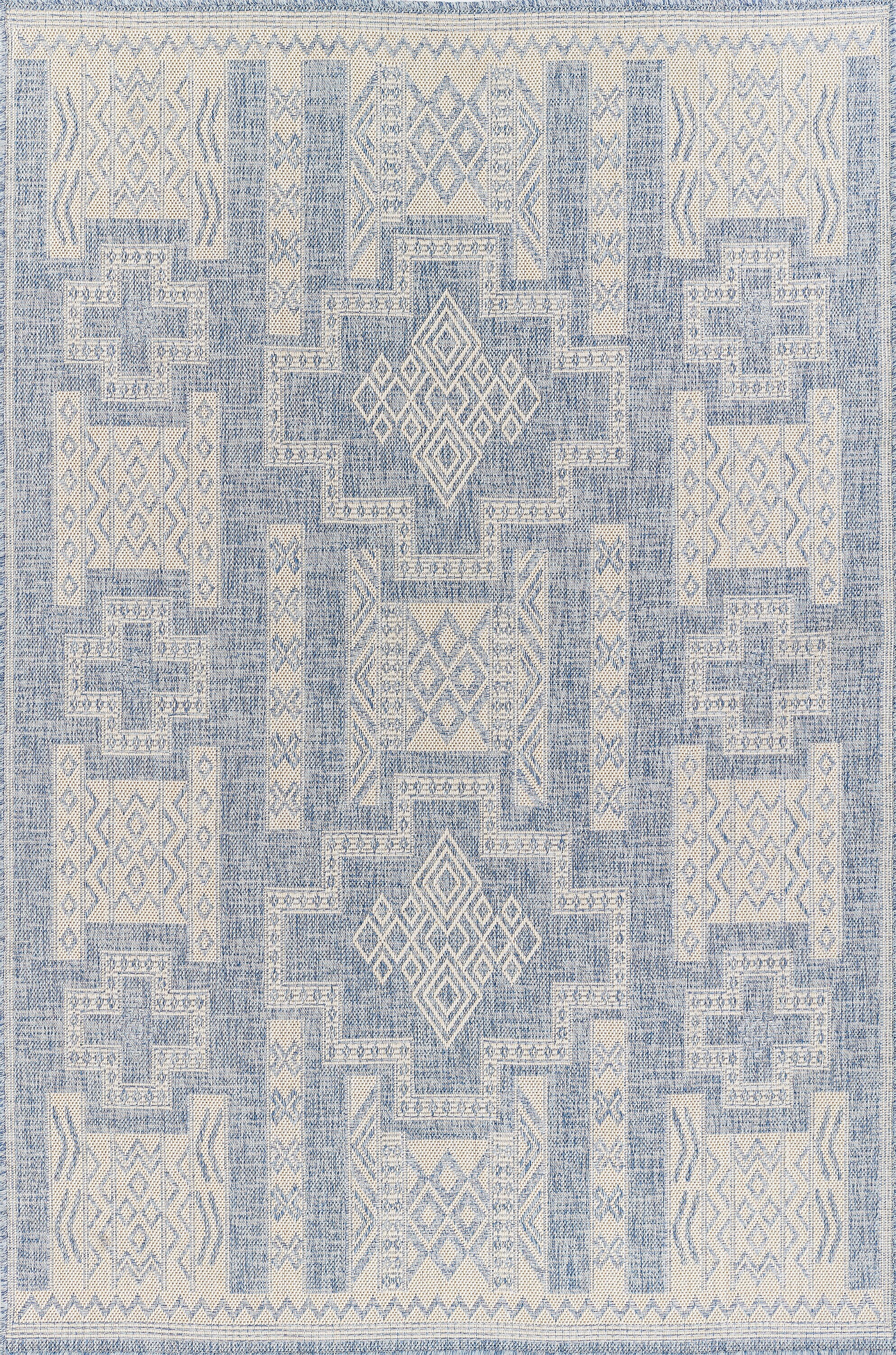 Momeni HAMPOHAM10BLU2776 rugs - View #5