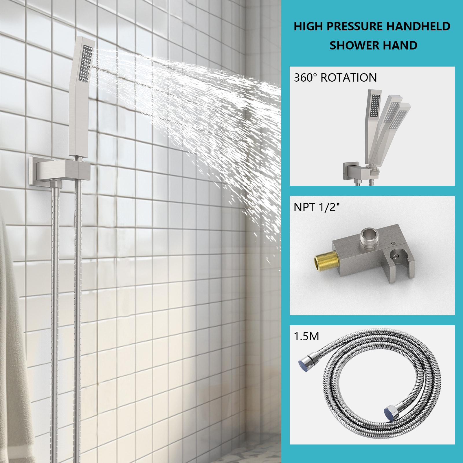 SILJOY T3177P269147 Showerhead-Bar-Panels - View #2