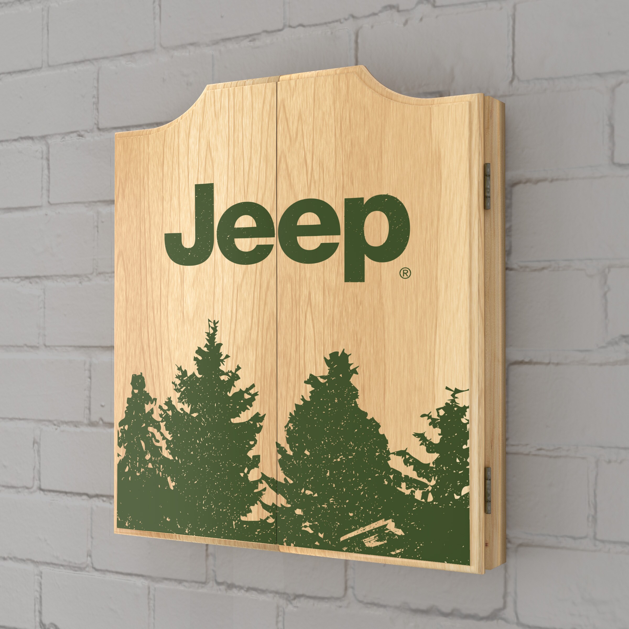 Trademark Gameroom JEEP7010-TREE Dartboard-Cabinets - View #2