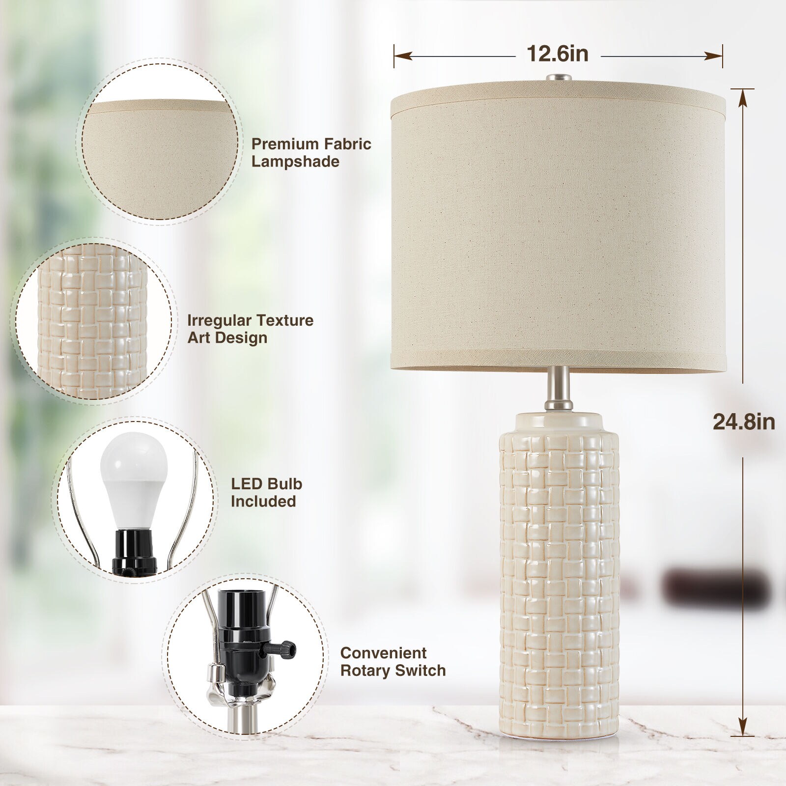 NatySwan W-2TL-121A Table-Lamps - View #5