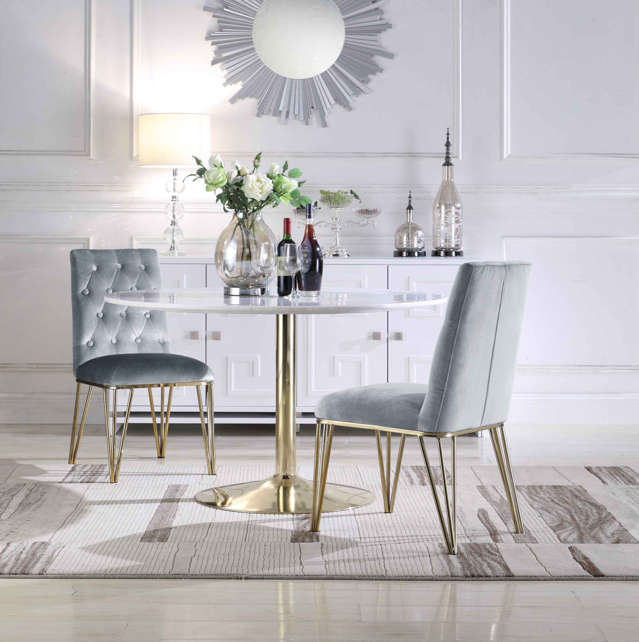 Chic Home Design FDC9119-LW Dining-Chairs - View #2