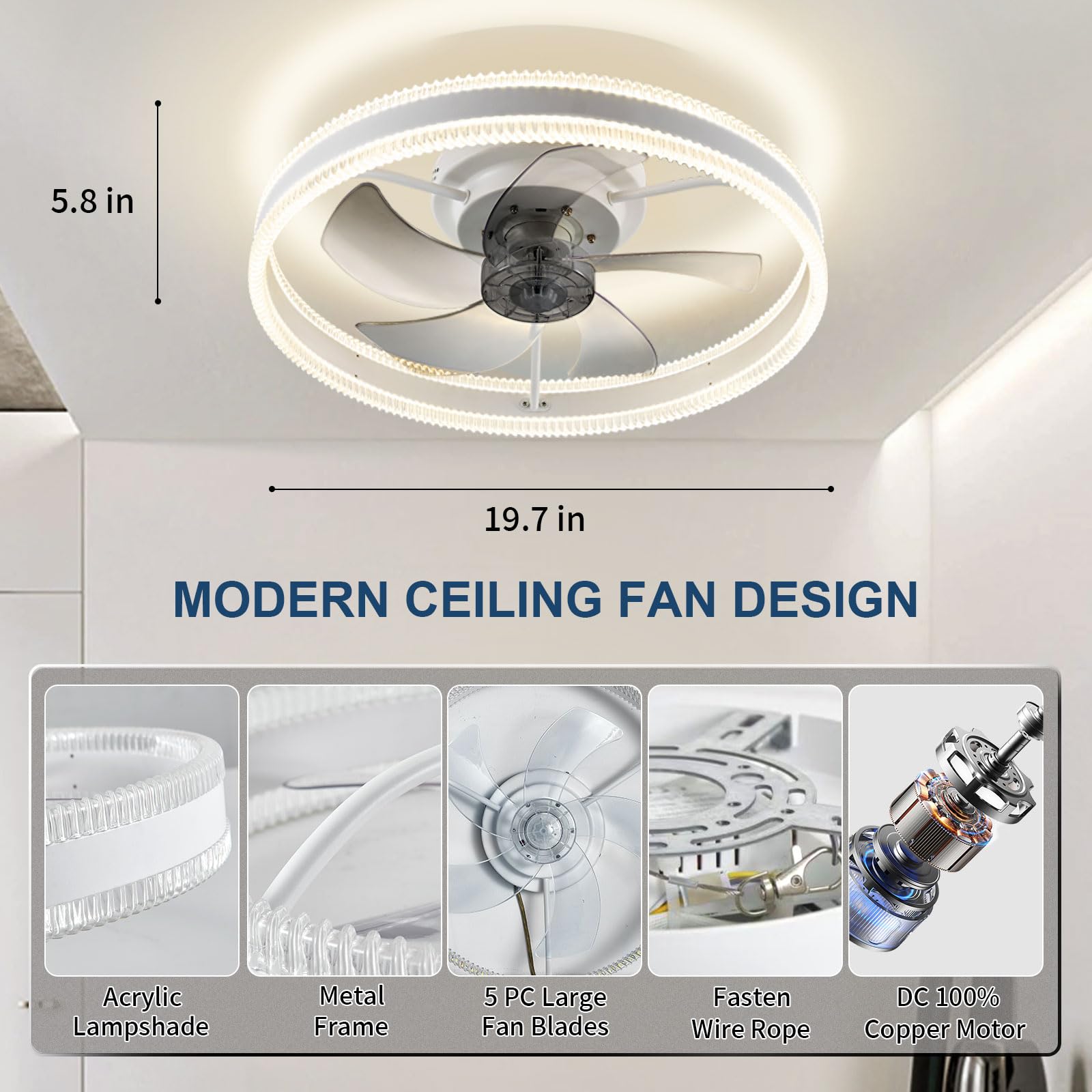 ITOPFOX LIT0709I102 Ceiling-Fans - View #6