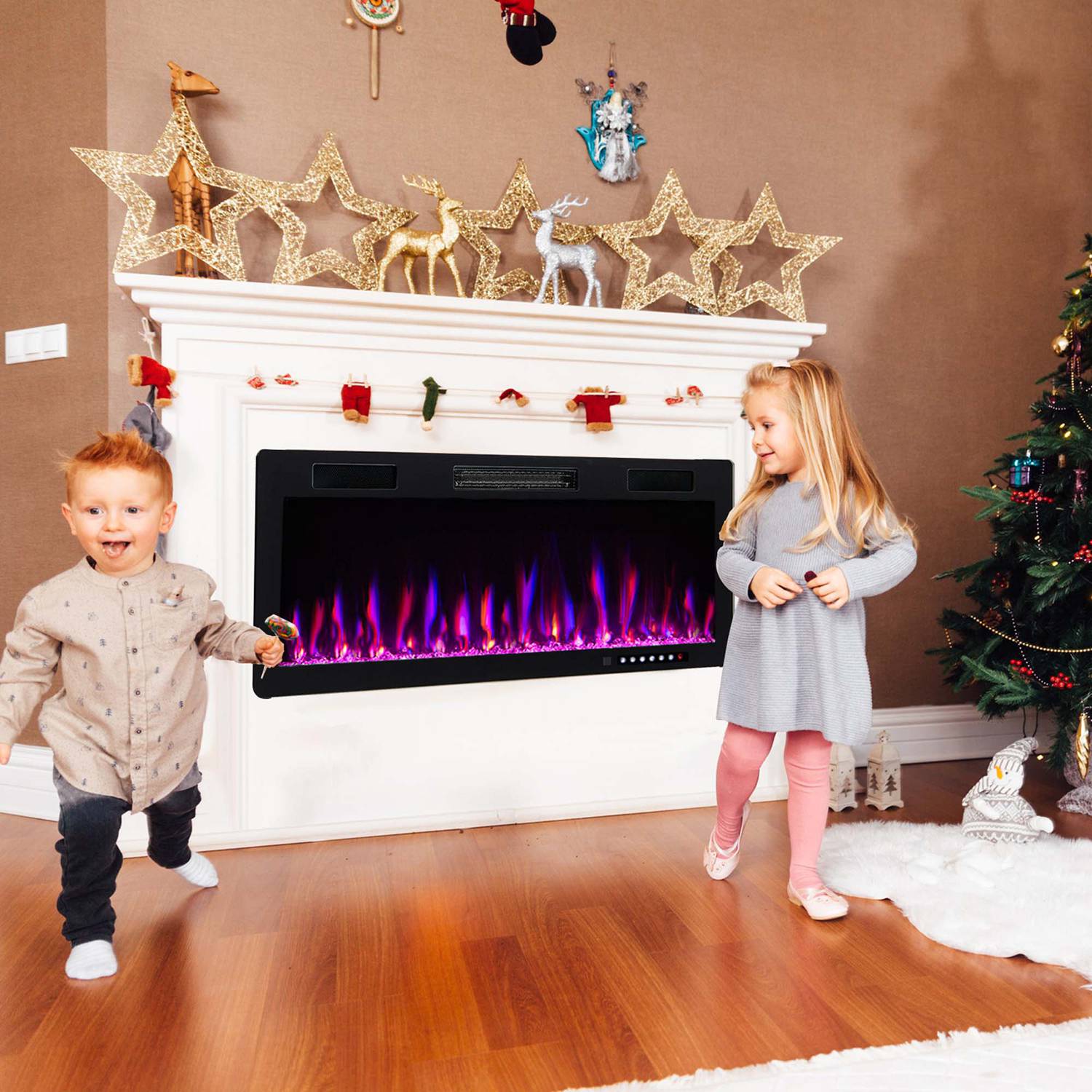 Costway CSHY000097 Electric-Fireplaces - View #2