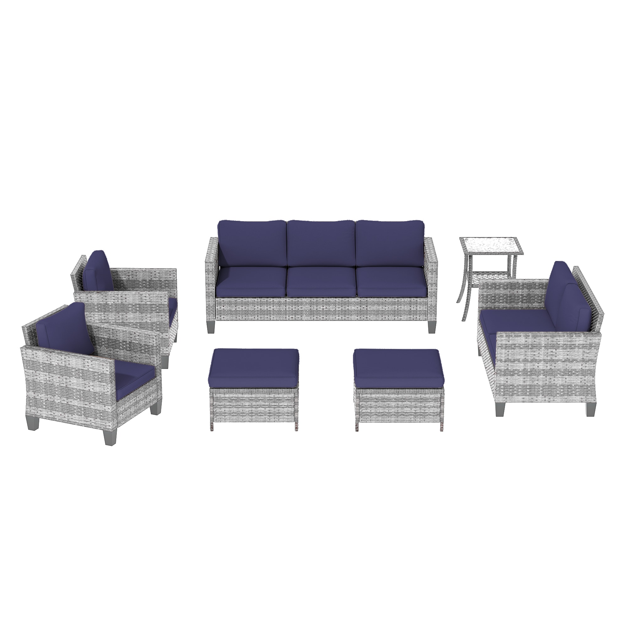 ACEGOSES LW-115HNY-S3T2 Patio-Conversation-Sets - View #3
