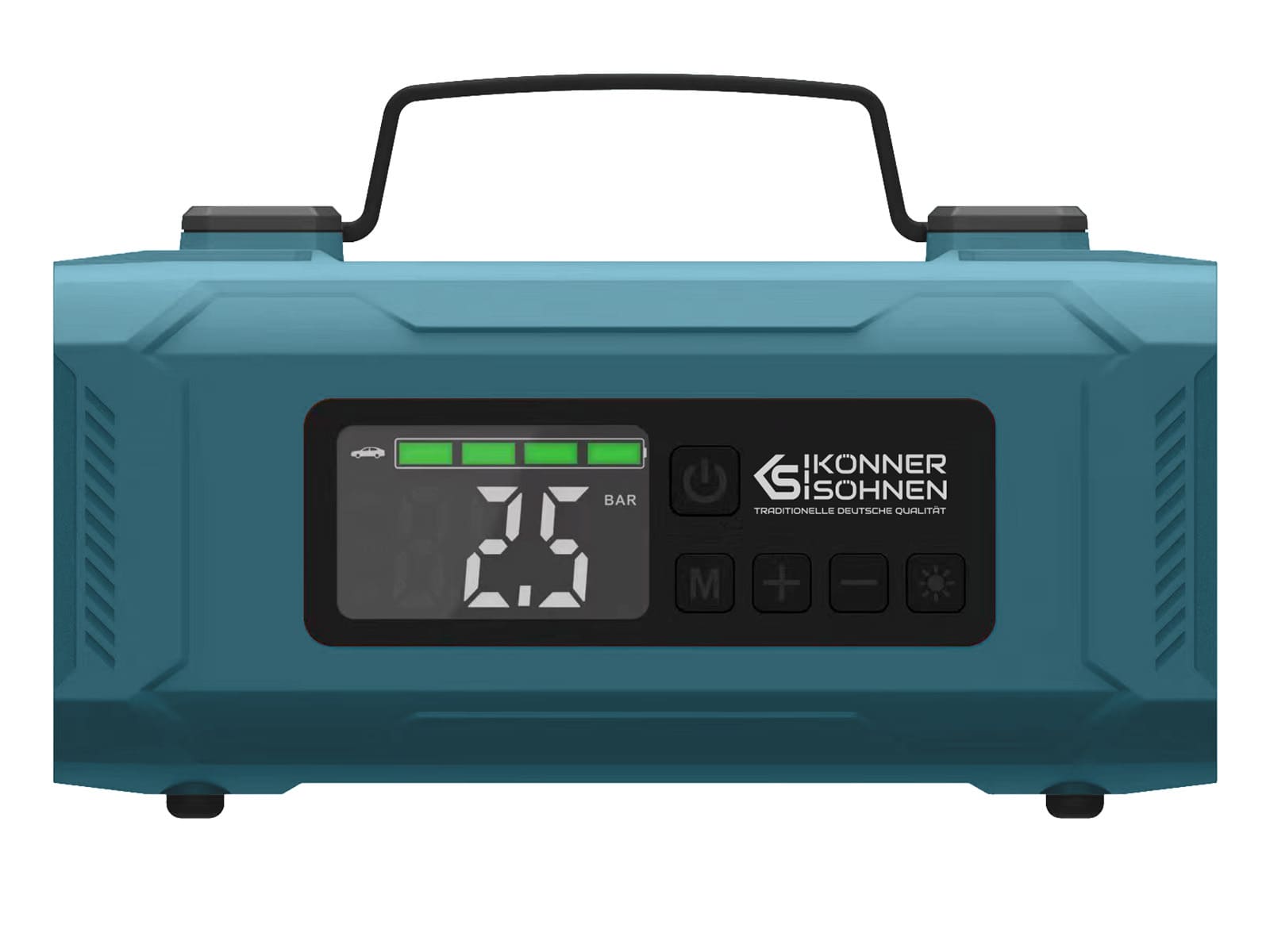 Konner & Sohnen 4260405366842 Portable Jump Starter with Battery-powered Air Compressor KS JSP-2000 -Amp 140 psi