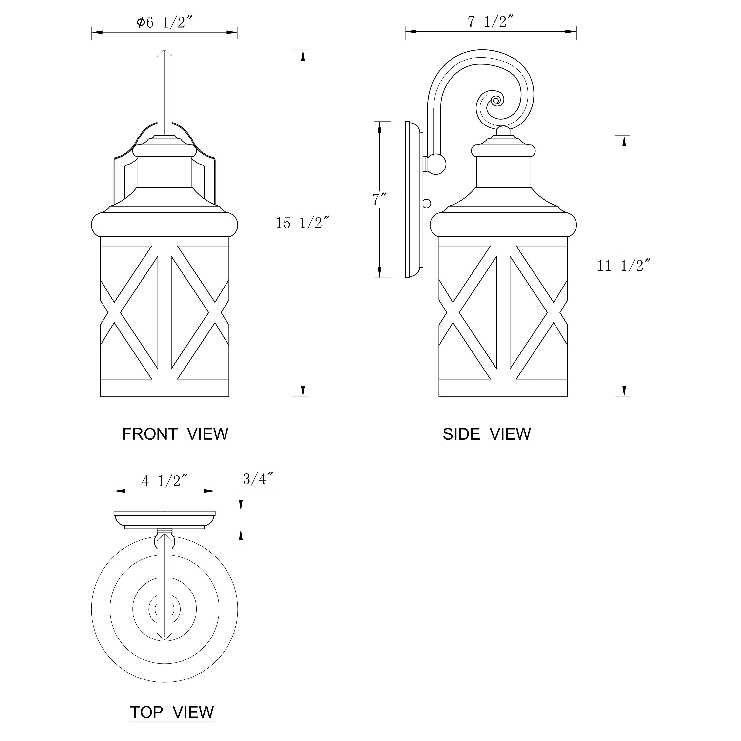 C Cattleya CA2257-W Outdoor-Wall-Lighting - View #7