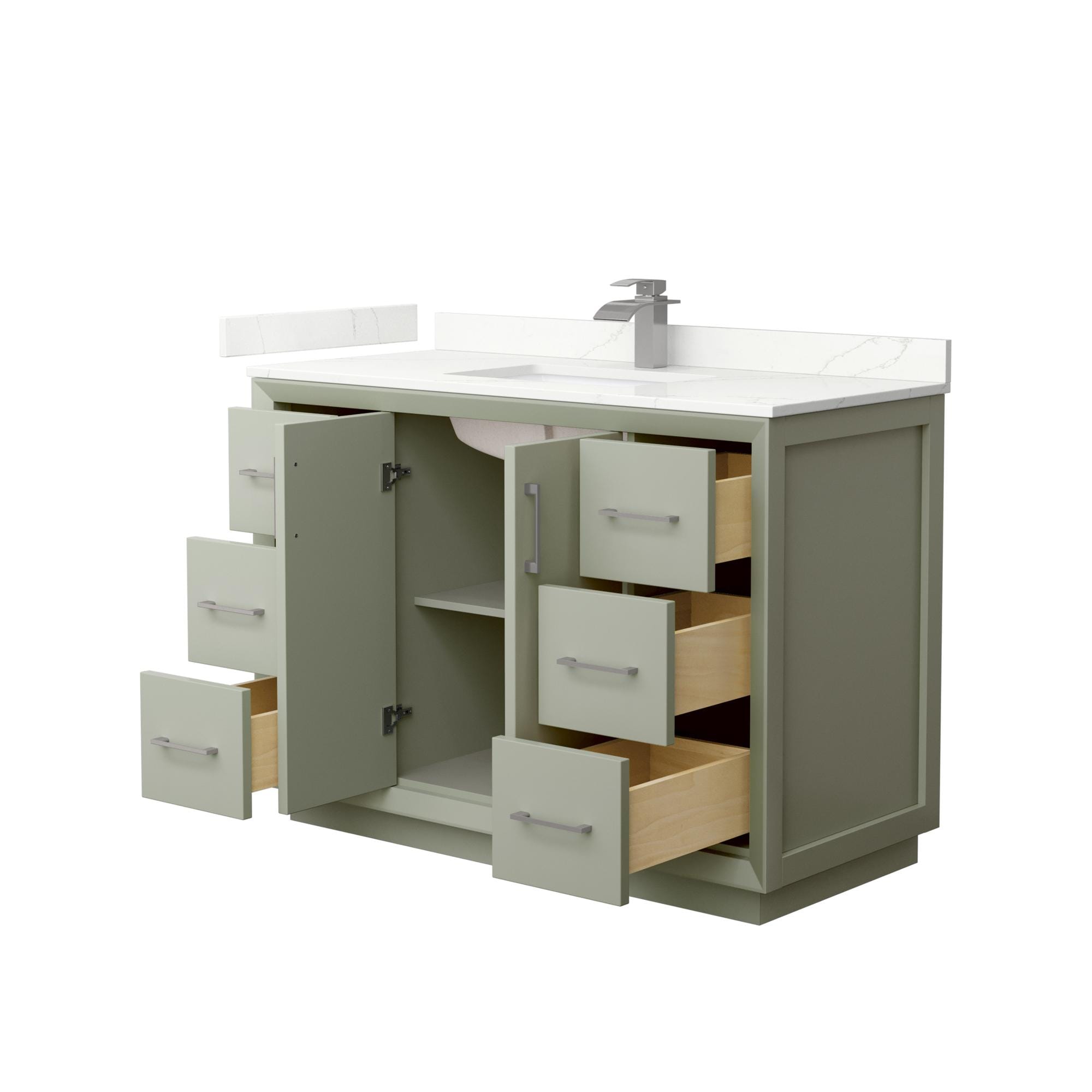 Wyndham Collection WCF414148SLGGTUNSMXX Bath-Vanity-Combo - View #2