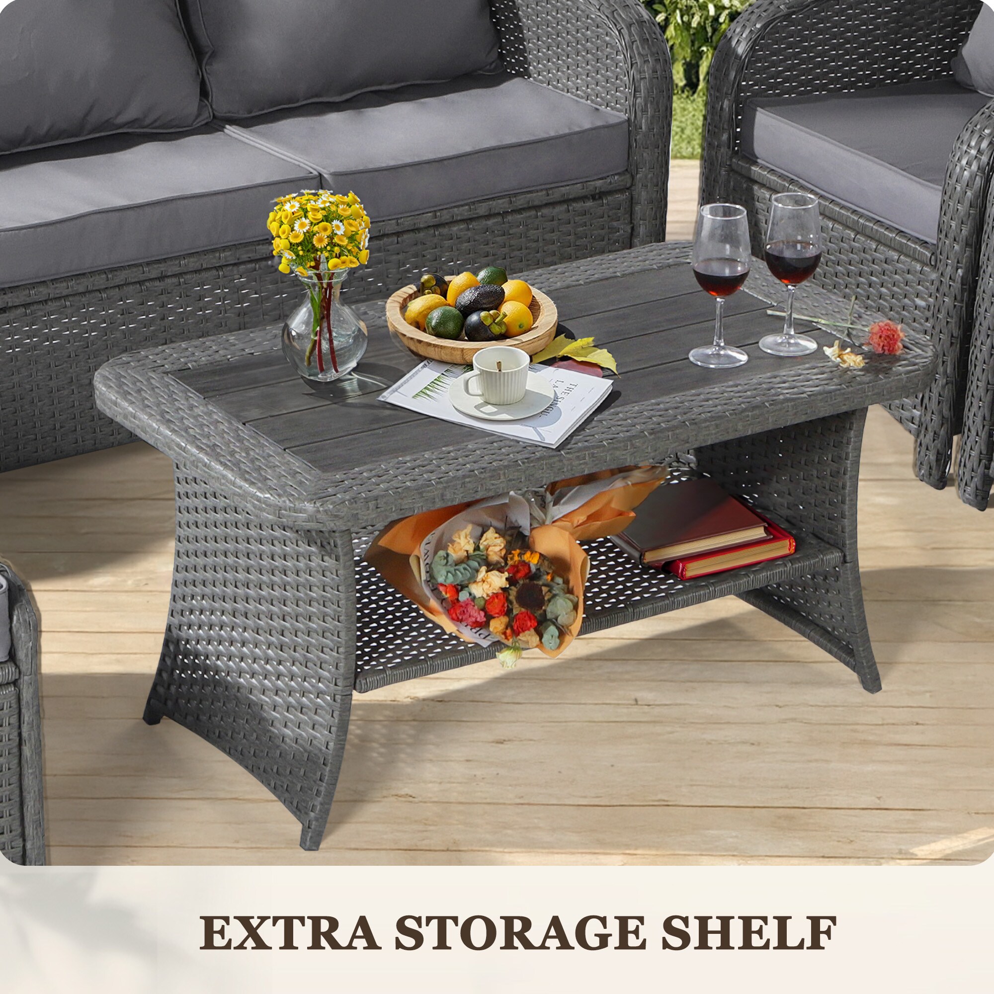NOBLEMOOD LS-2032GR Patio-Conversation-Sets - View #5